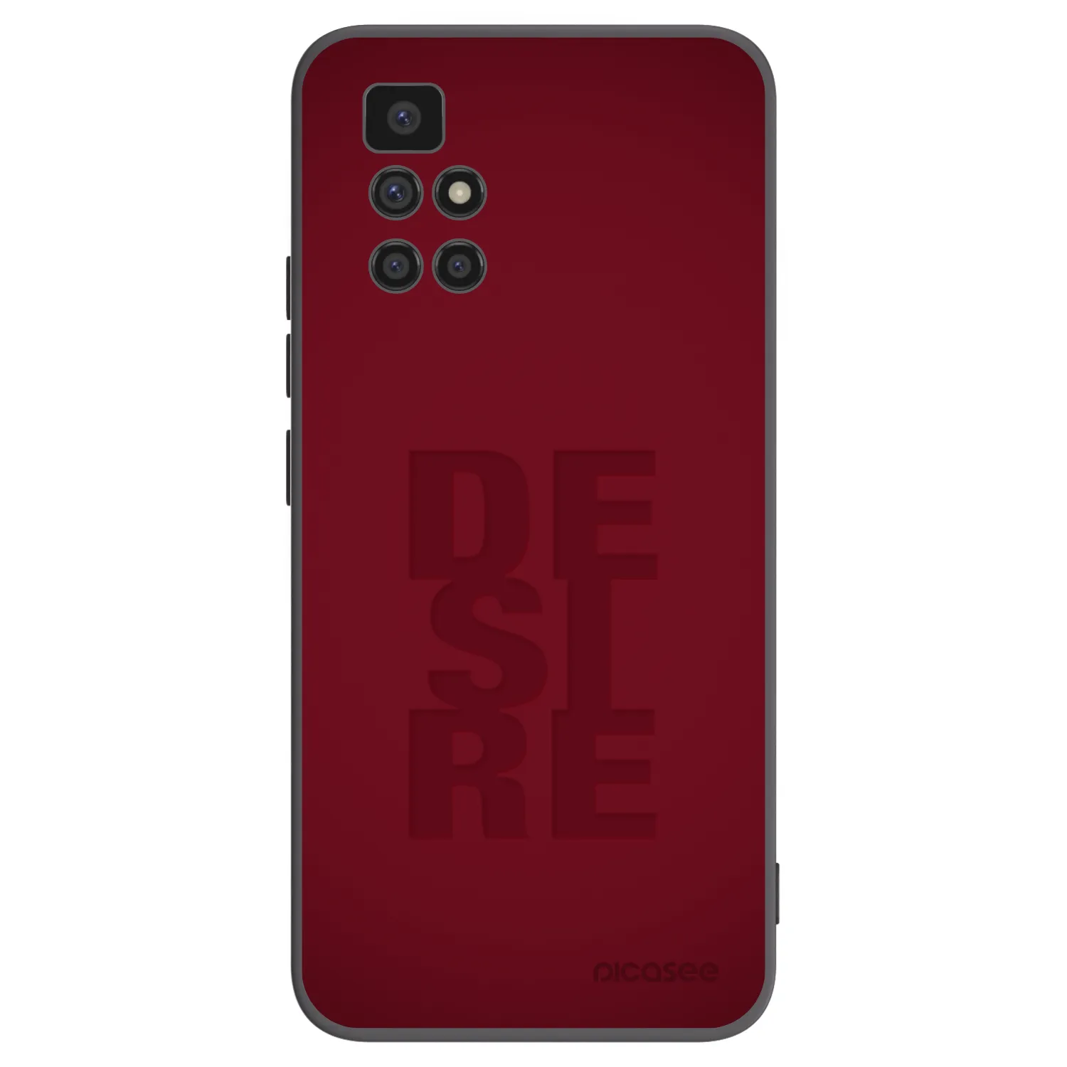 Picasee husă neagră din silicon pentru Xiaomi Redmi 10 - Desire