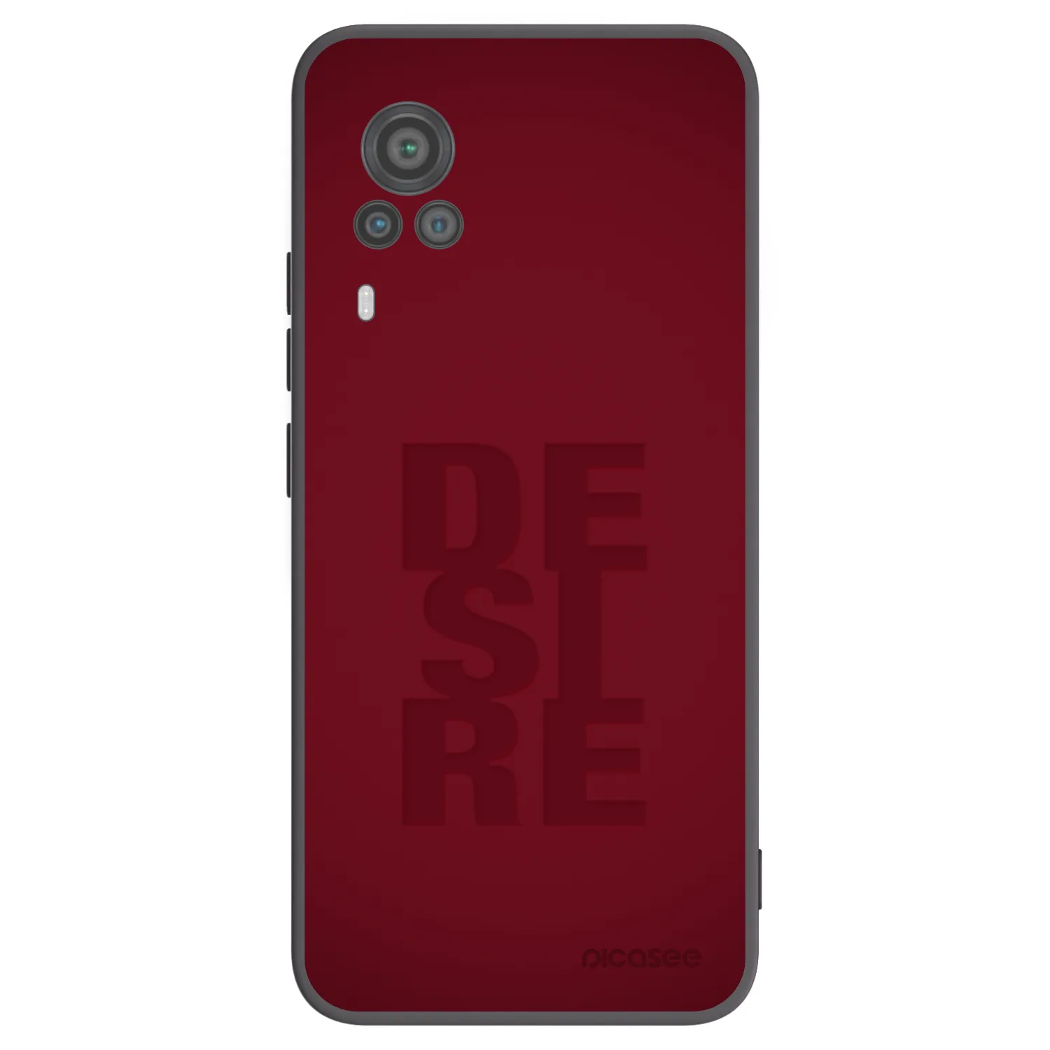 Picasee husă neagră din silicon pentru Vivo X60 Pro 5G - Desire