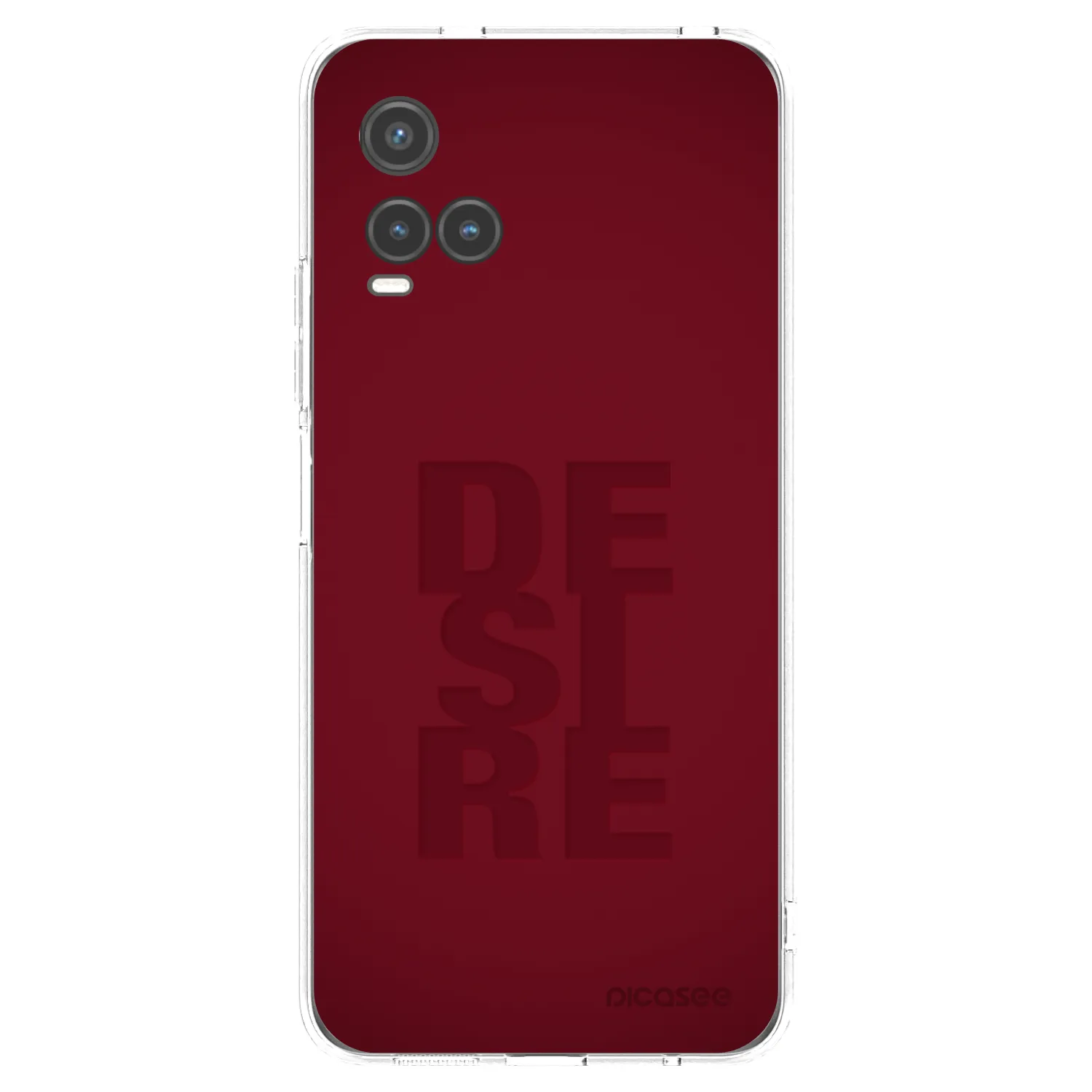 Picasee husă transparentă din silicon pentru Vivo Y33s - Desire