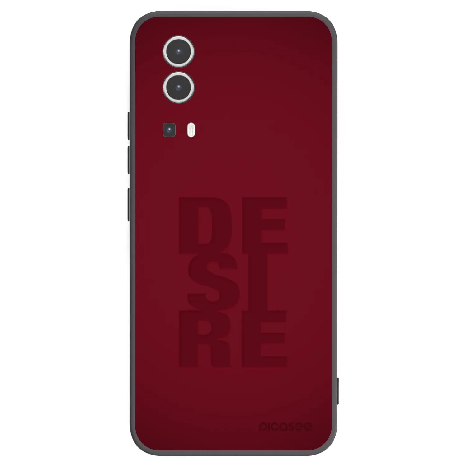 Picasee husă neagră din silicon pentru Vivo Y72 5G - Desire