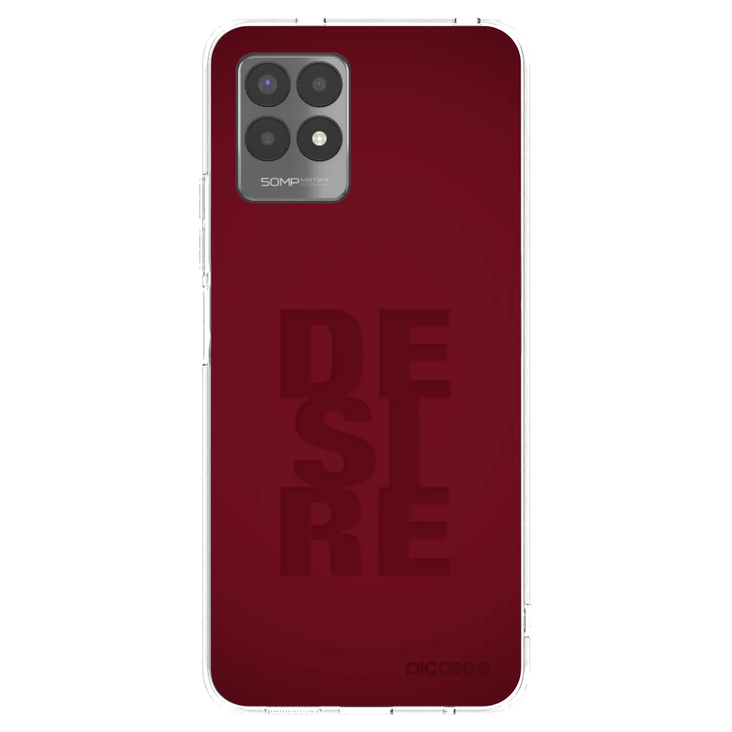 Picasee husă transparentă din silicon pentru Realme 8i - Desire