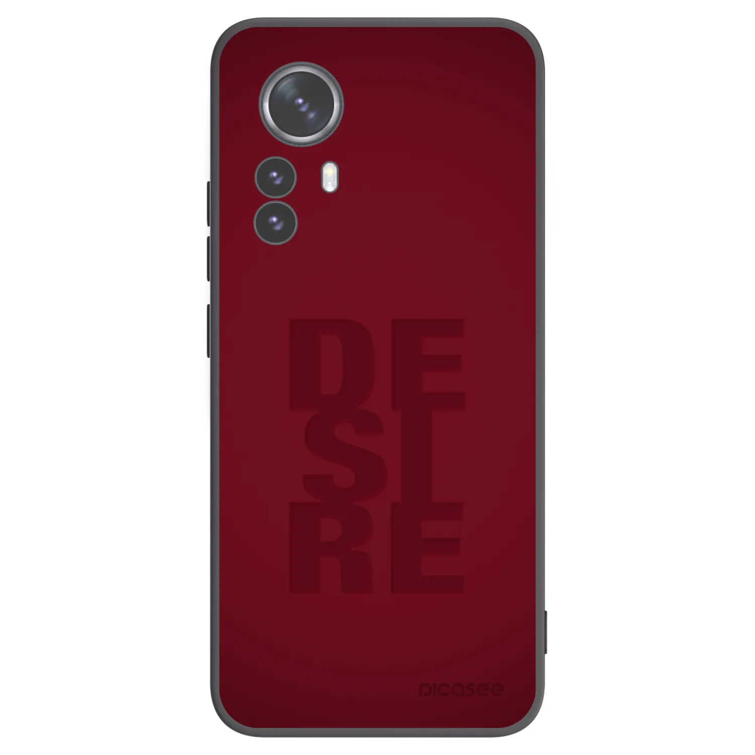 Picasee husă neagră din silicon pentru Xiaomi 12 Pro - Desire