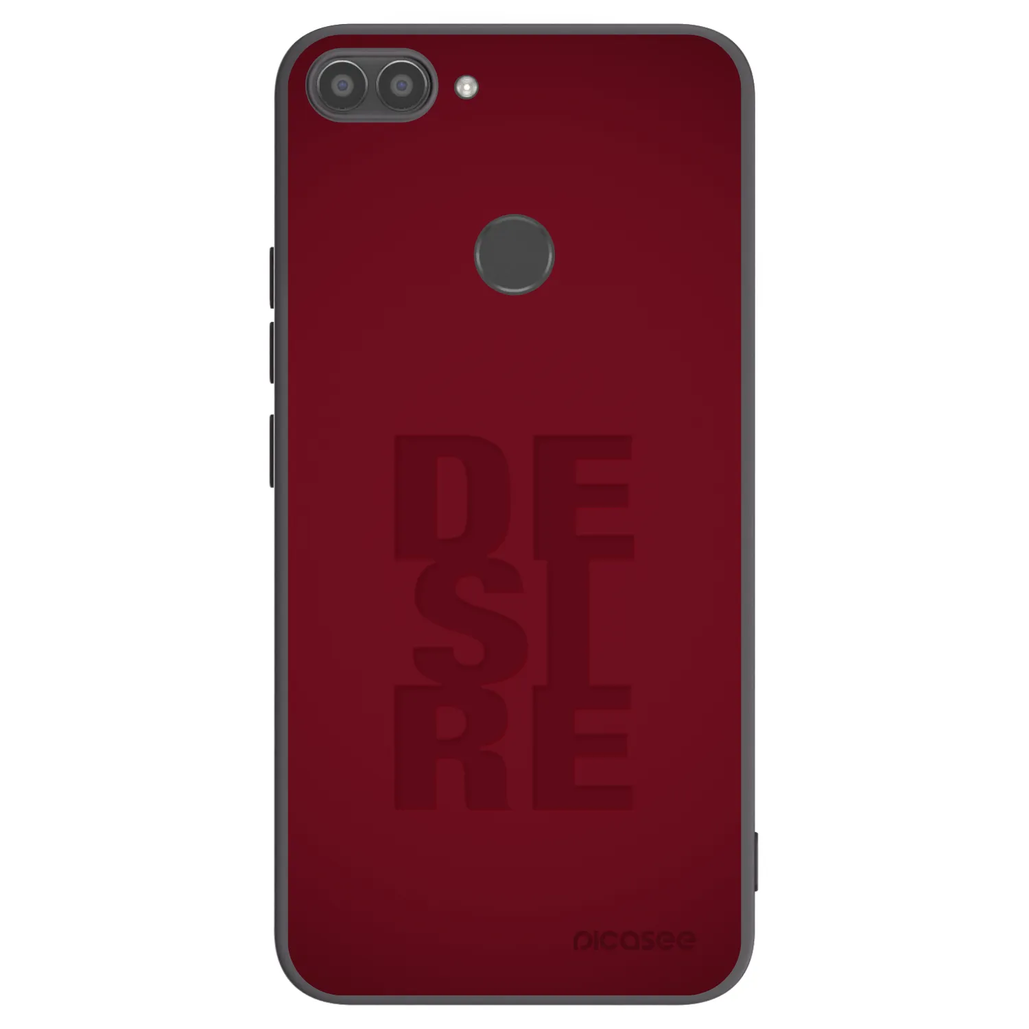 Picasee husă neagră din silicon pentru Huawei P Smart - Desire
