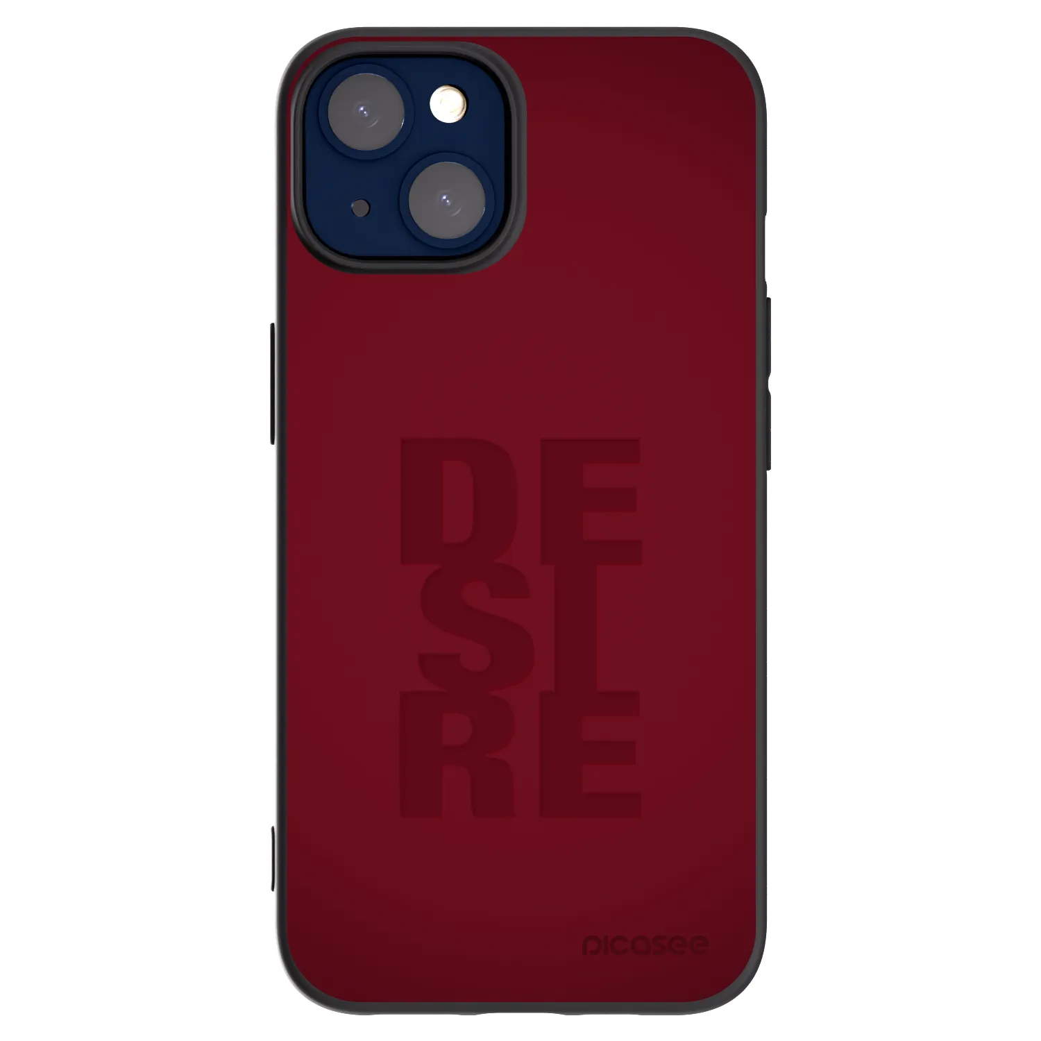 Picasee husă neagră din silicon pentru Apple iPhone 14 - Desire