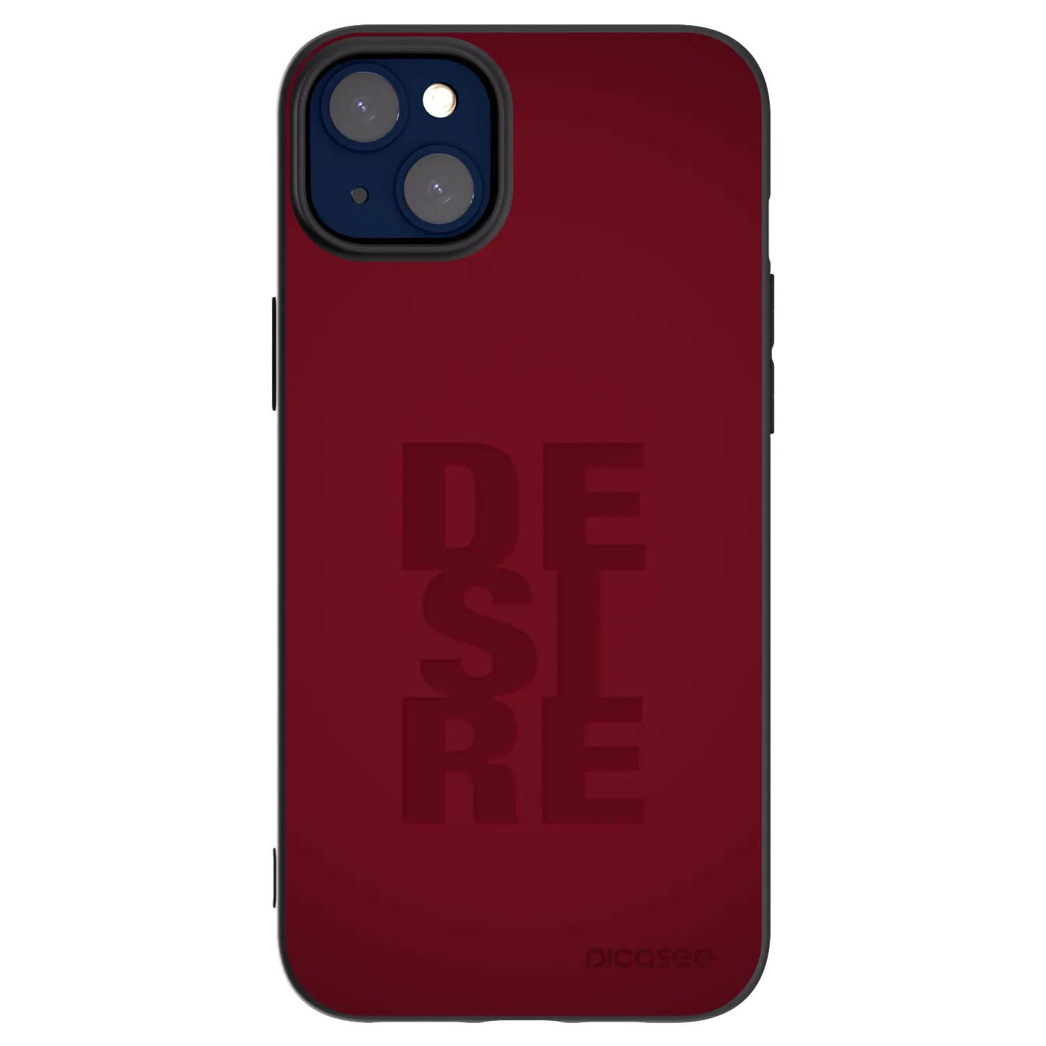 Picasee husă neagră din silicon pentru Apple iPhone 14 Plus - Desire