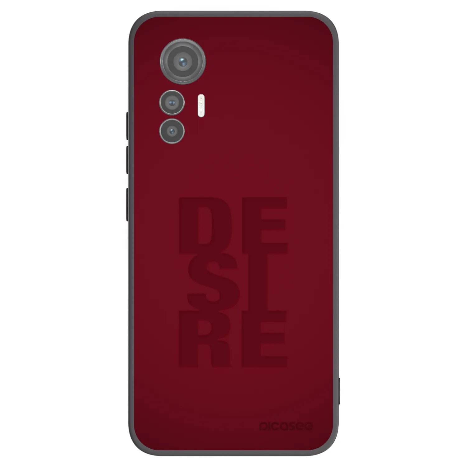 Picasee husă neagră din silicon pentru Xiaomi 12 Lite - Desire
