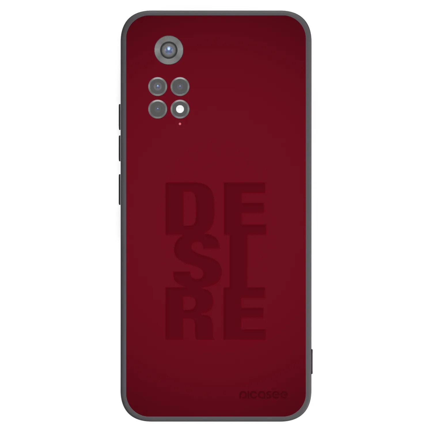 Picasee husă neagră din silicon pentru Xiaomi Redmi Note 11S 5G - Desire
