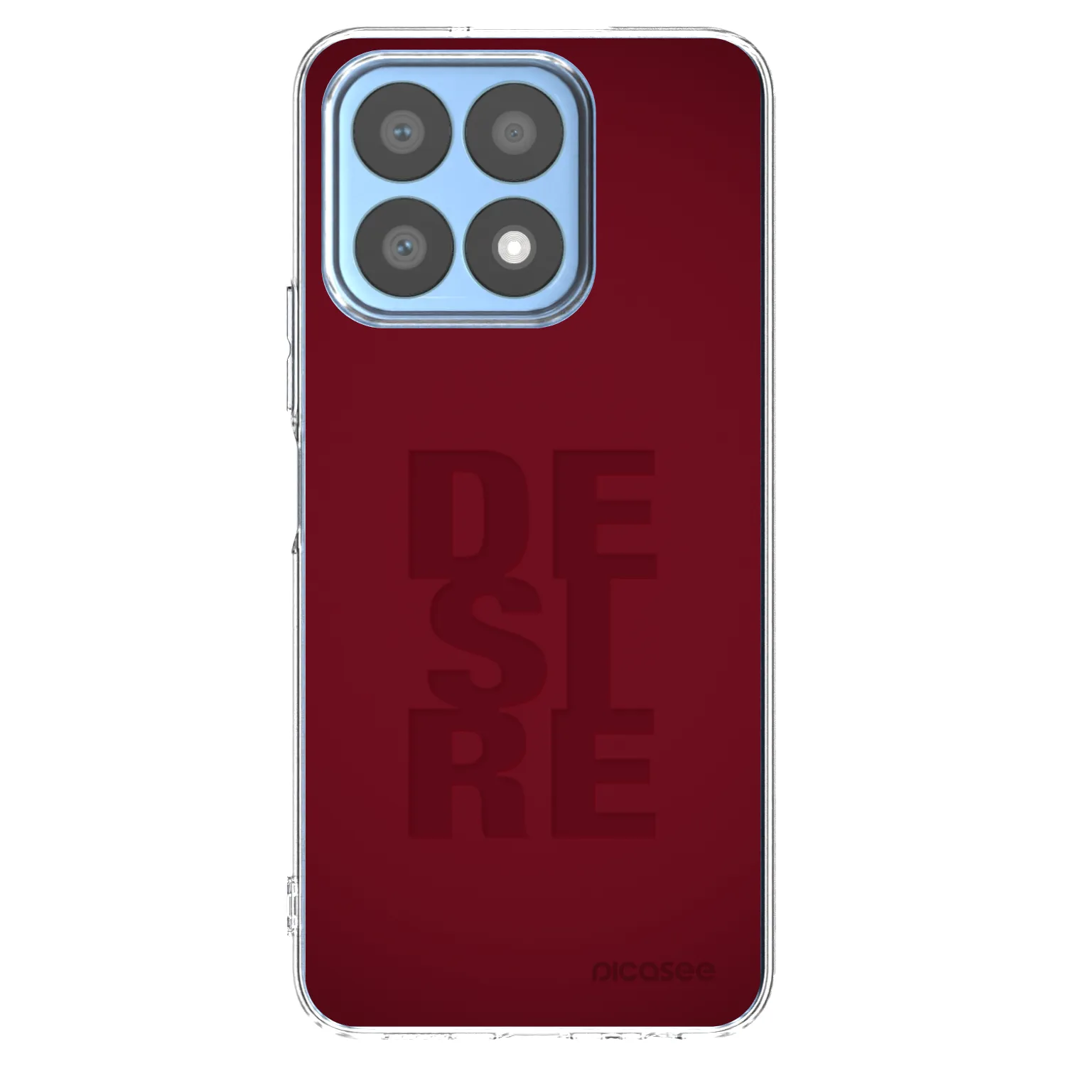 Picasee husă transparentă din silicon pentru Honor X8a - Desire