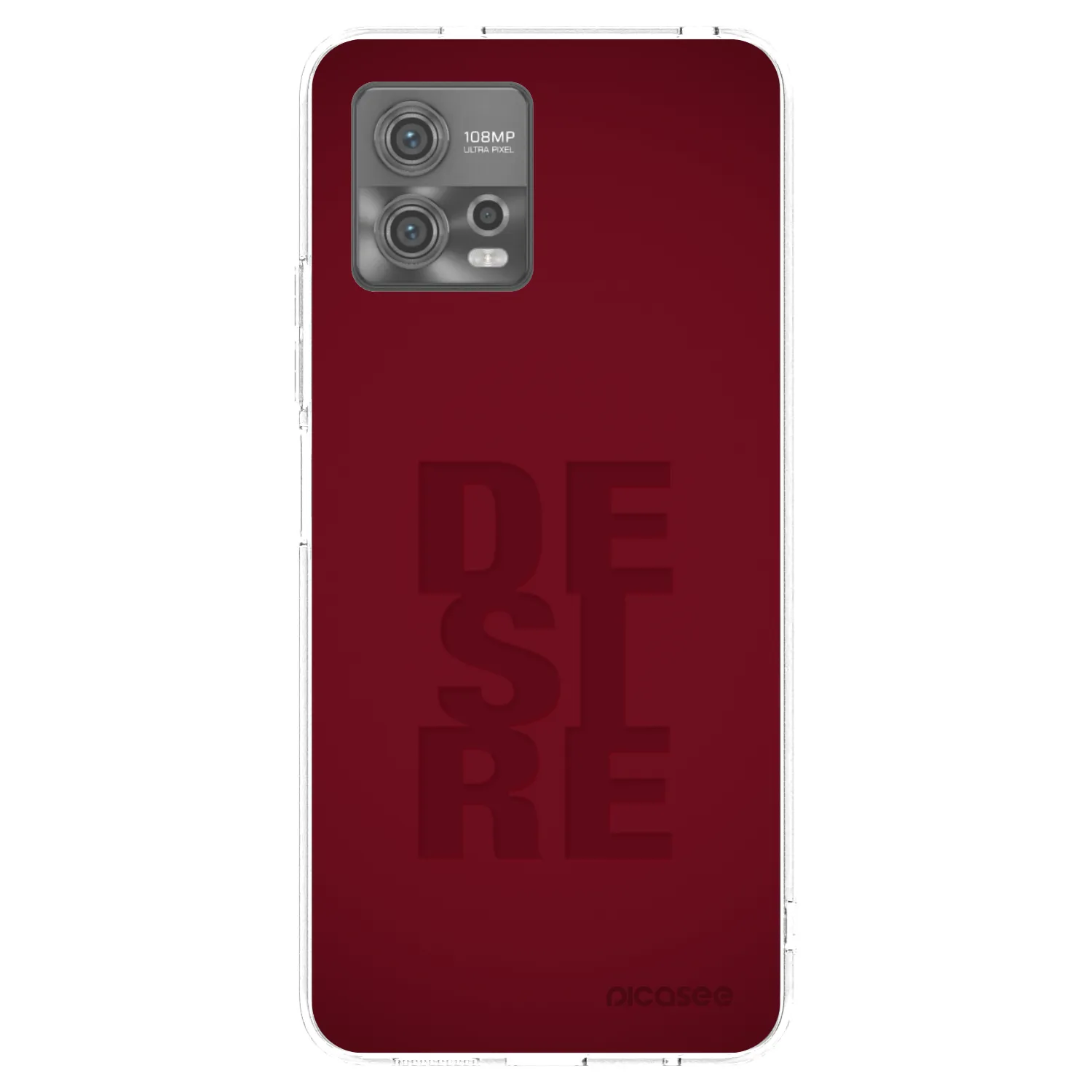 Picasee husă transparentă din silicon pentru Motorola Moto G72 - Desire