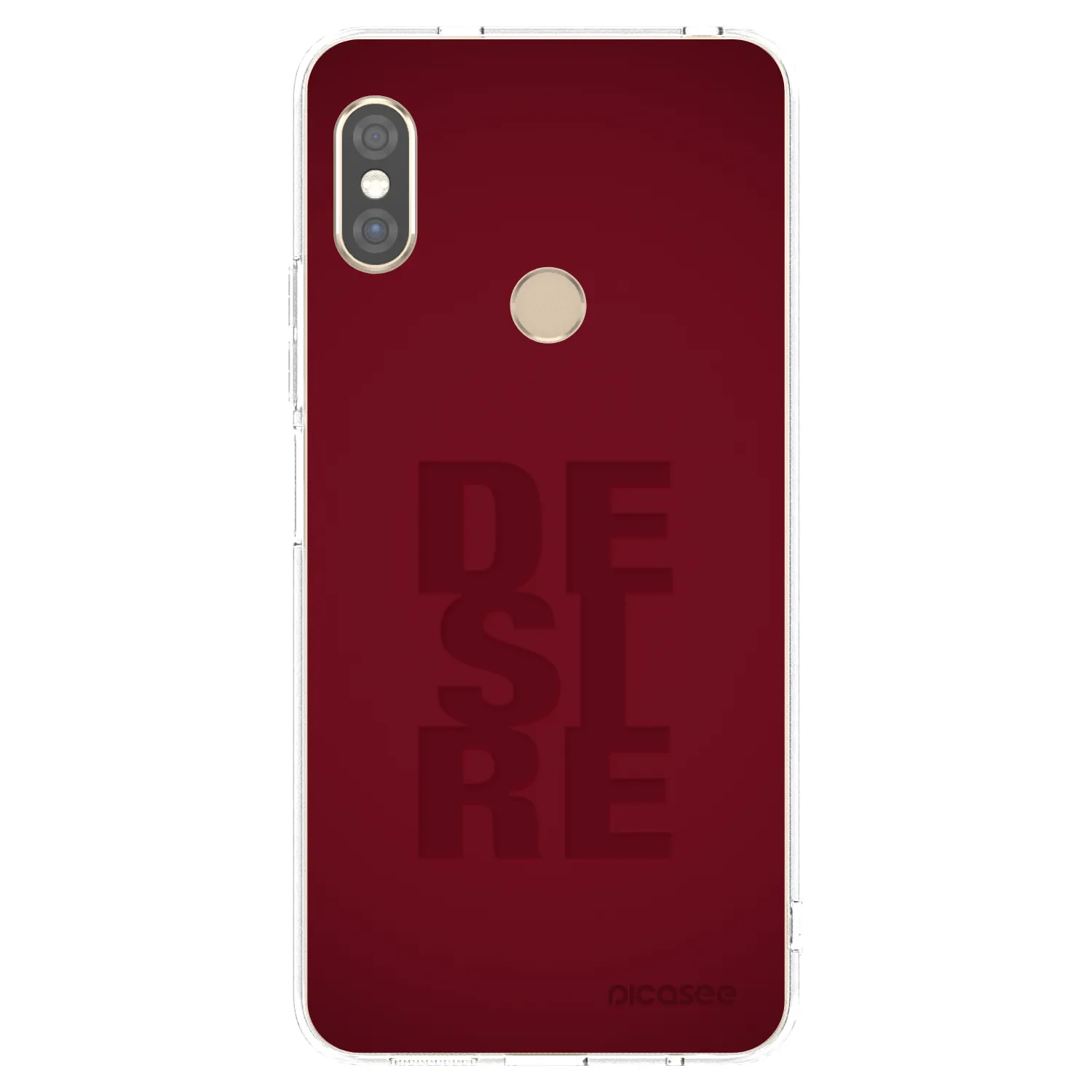 Picasee husă transparentă din silicon pentru Xiaomi Redmi Note 5 Global - Desire