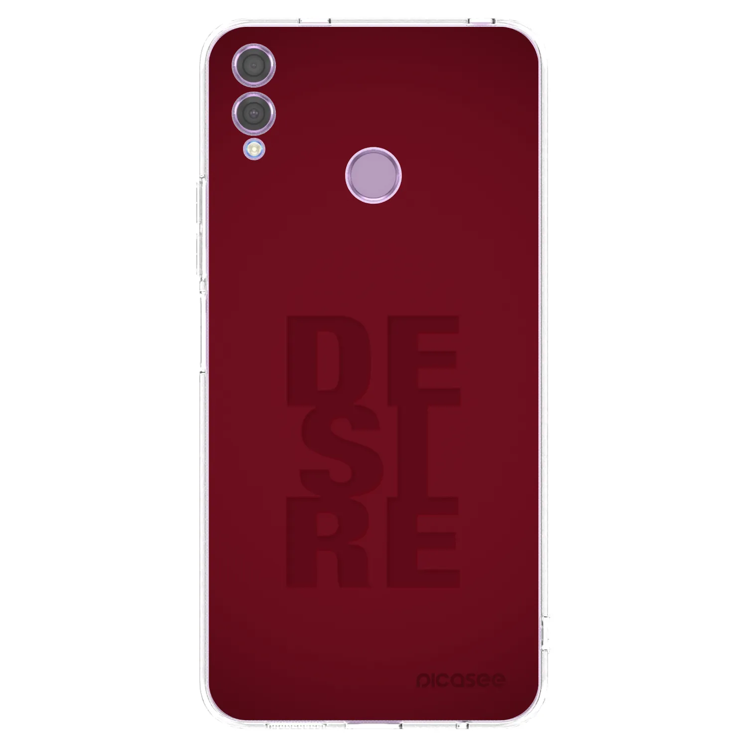 Picasee husă transparentă din silicon pentru Honor 8X - Desire