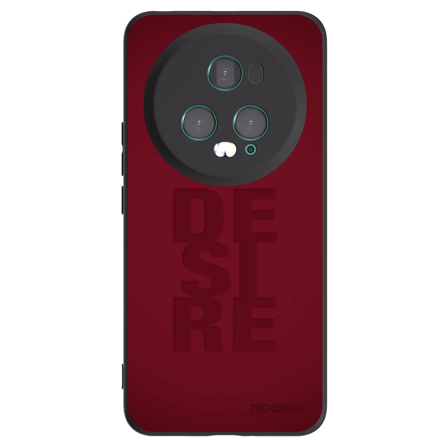 Picasee husă neagră din silicon pentru Honor Magic5 Pro - Desire