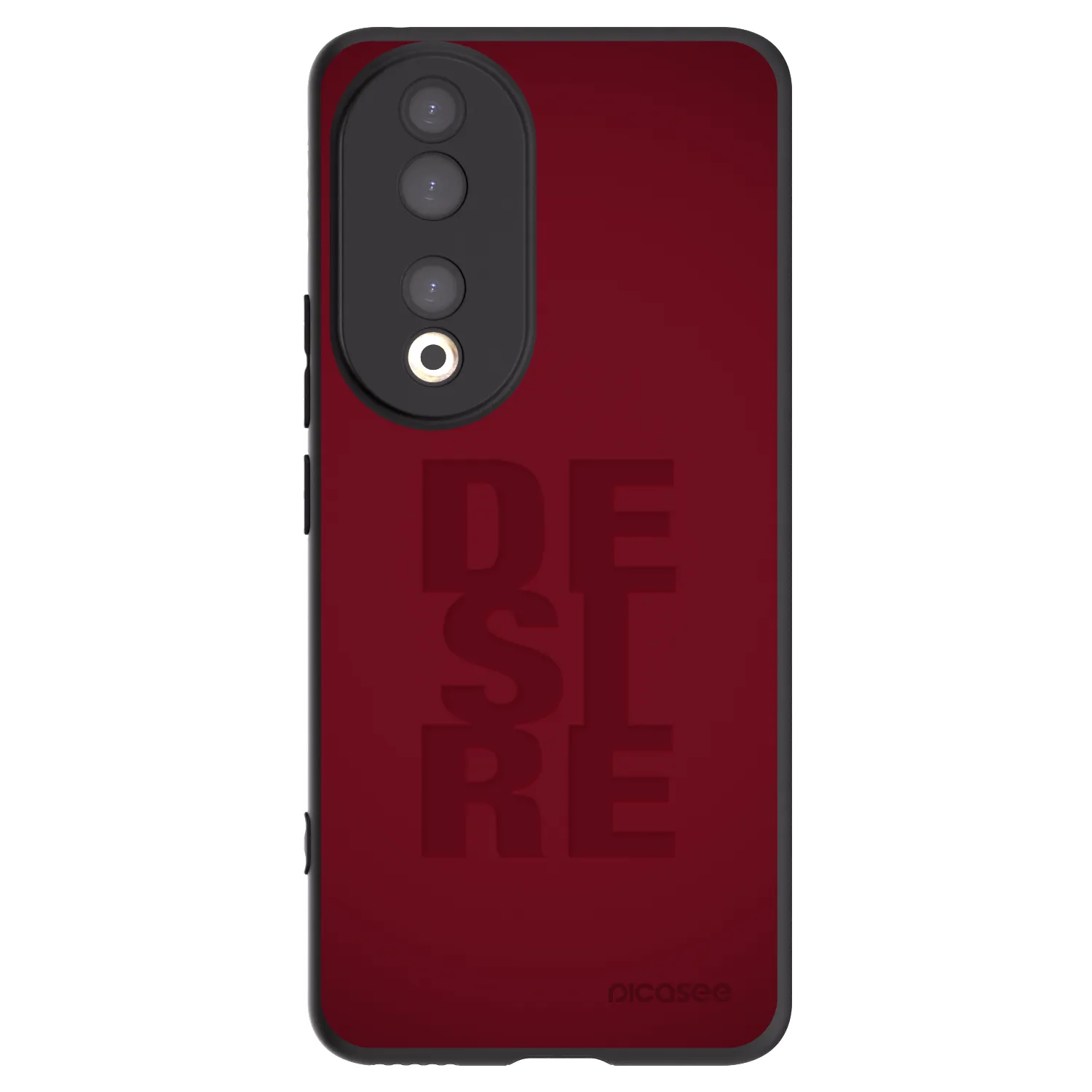 Picasee husă neagră din silicon pentru Honor 90 5G - Desire