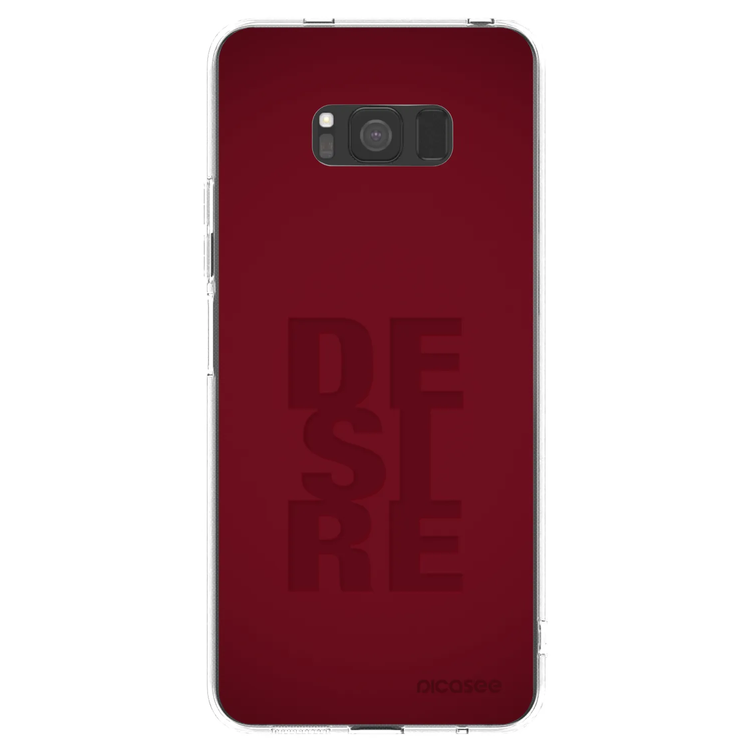 Picasee husă transparentă din silicon pentru Samsung Galaxy S8 G950F - Desire