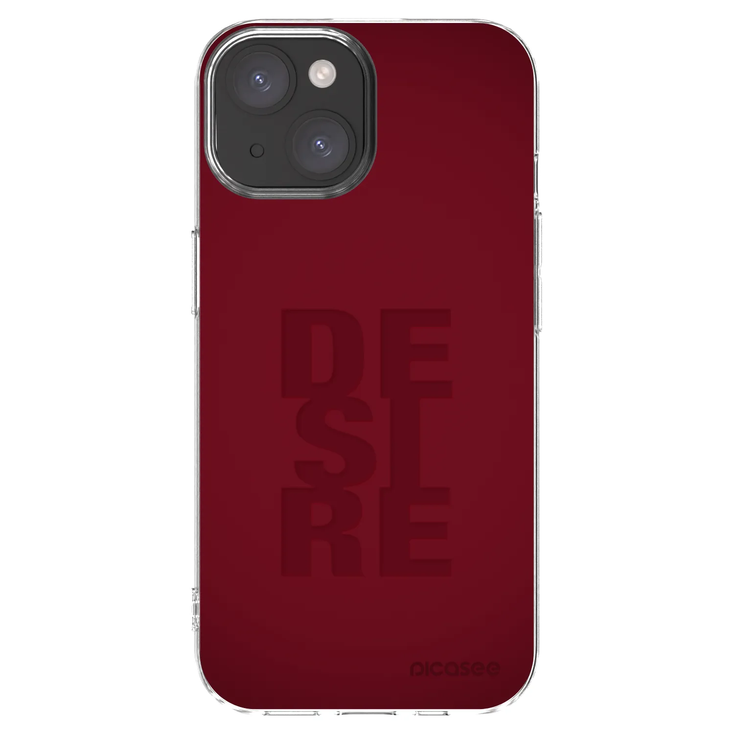 Picasee husă transparentă din silicon pentru Apple iPhone 15 - Desire