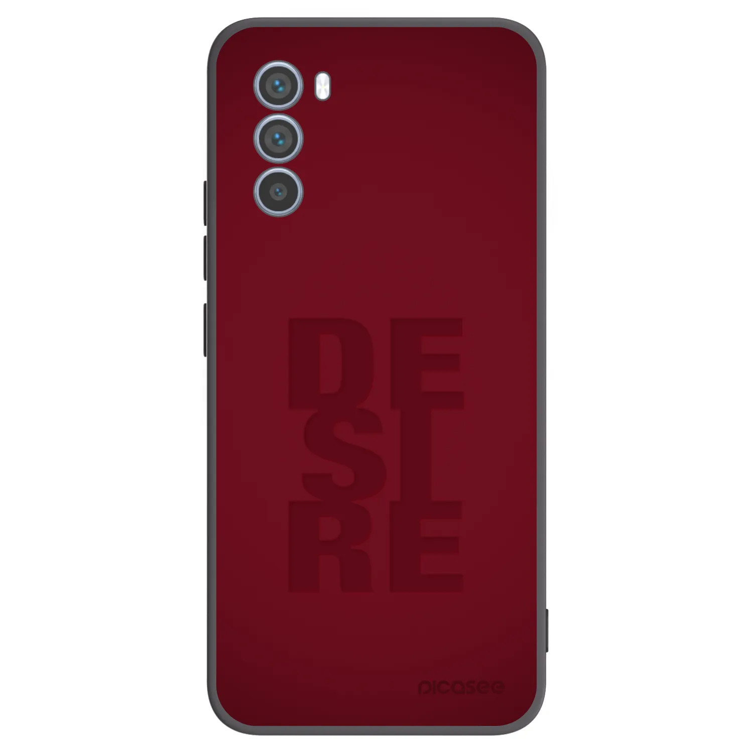 Picasee husă neagră din silicon pentru Motorola Moto G62 - Desire
