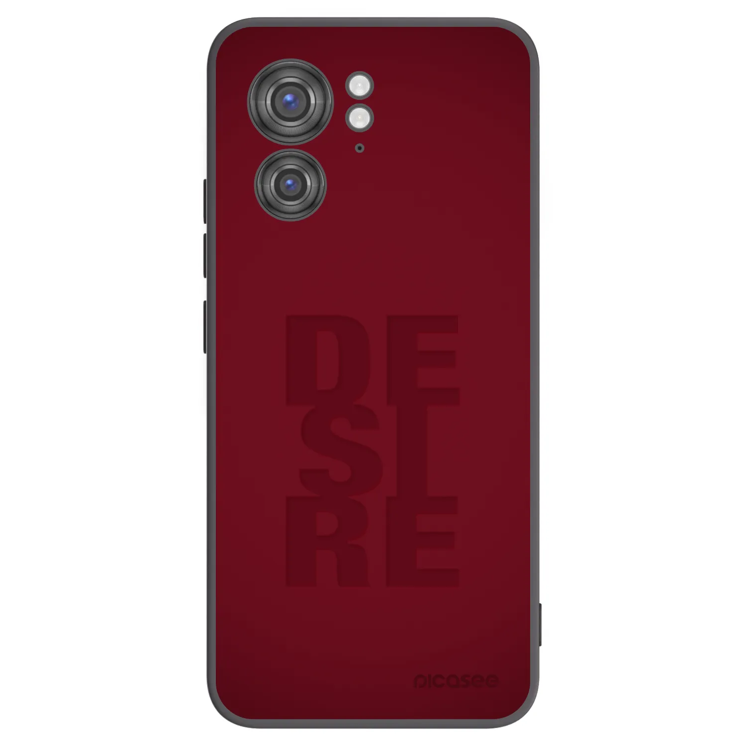 Picasee husă neagră din silicon pentru Motorola Edge 40 - Desire
