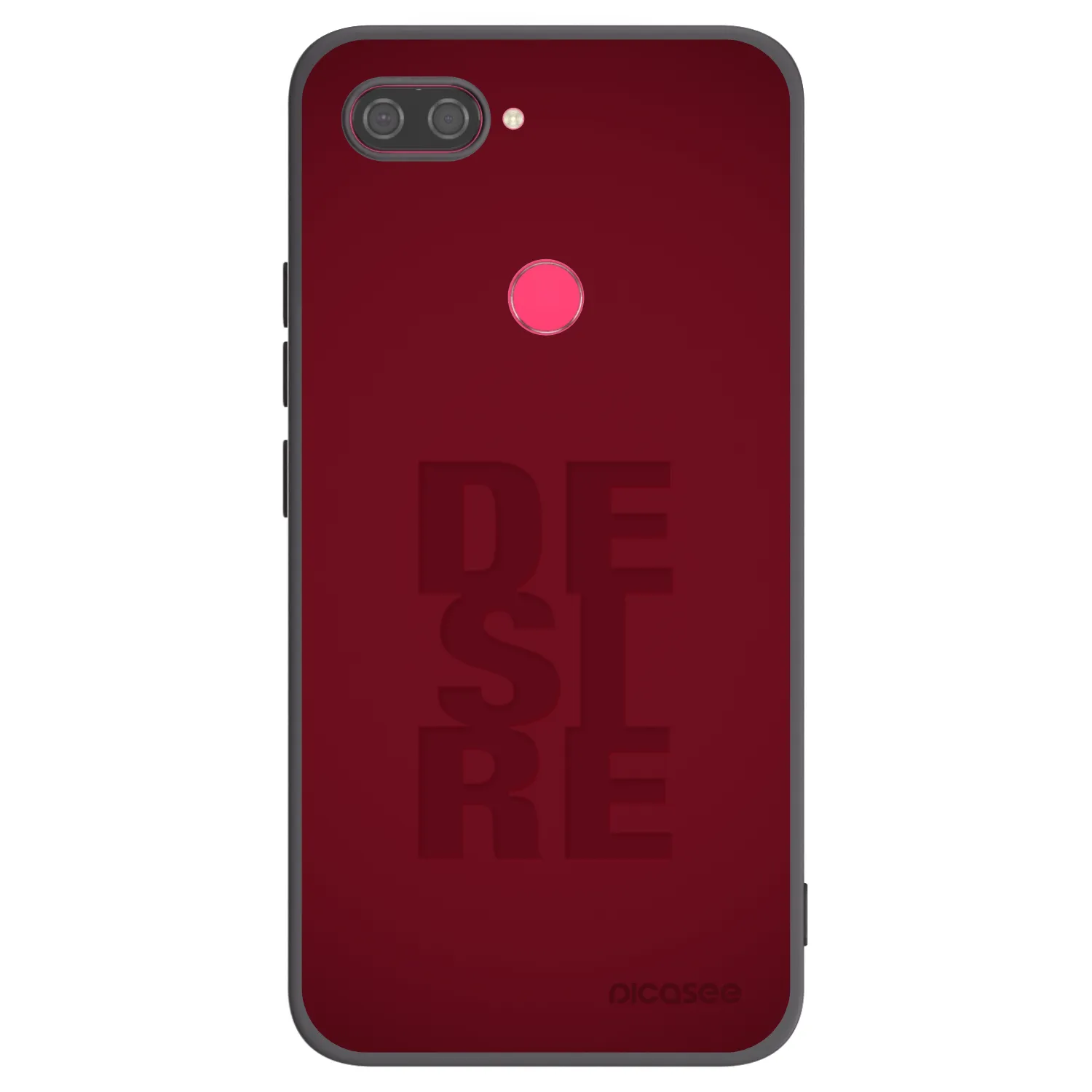 Picasee husă neagră din silicon pentru Xiaomi Mi 8 Lite - Desire