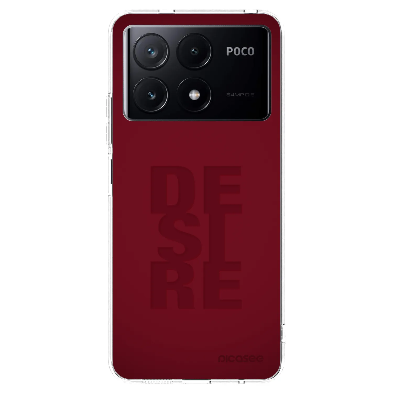 Picasee husă transparentă din silicon pentru Xiaomi Poco X6 Pro - Desire