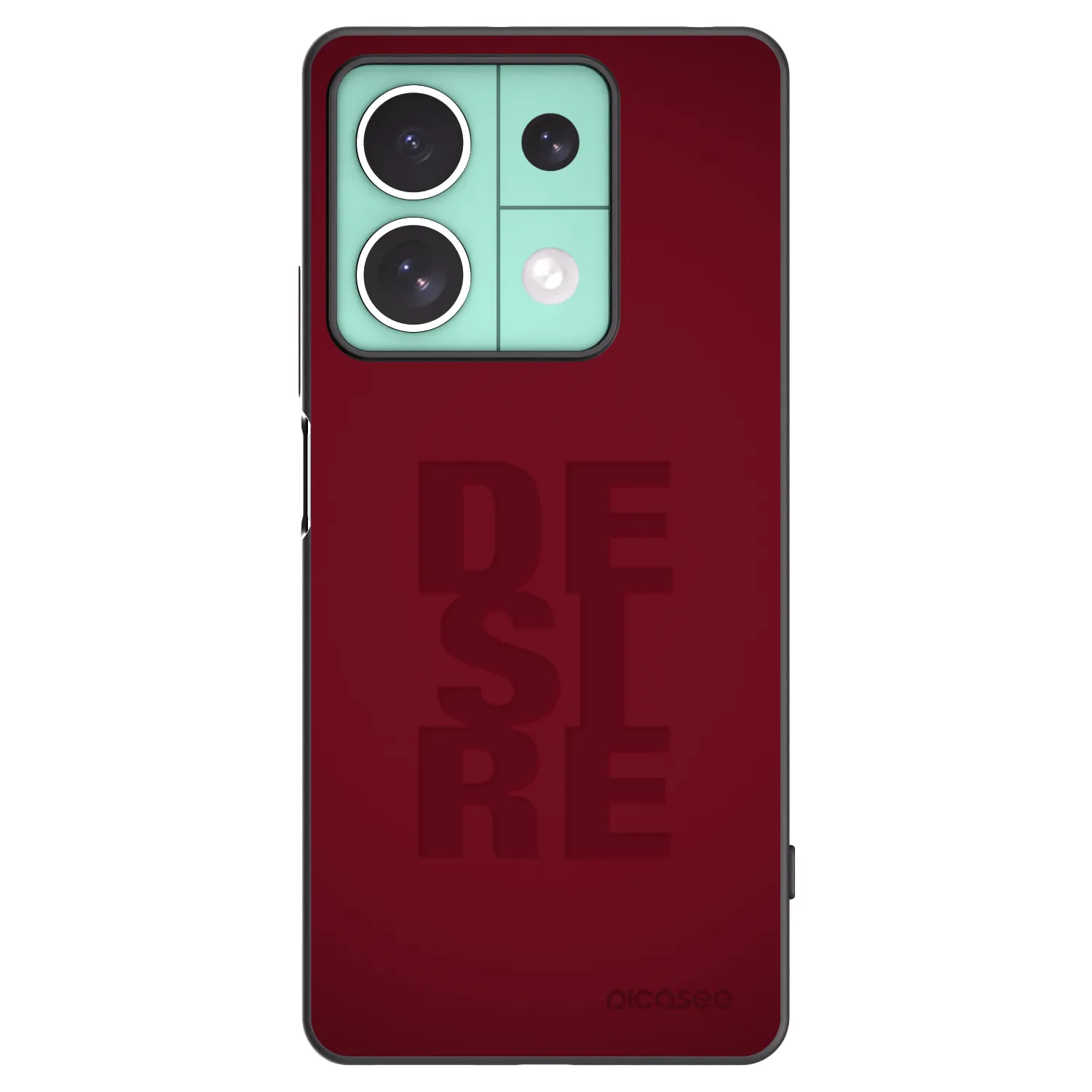 Picasee husă neagră din silicon pentru Xiaomi Redmi Note 13 5G - Desire