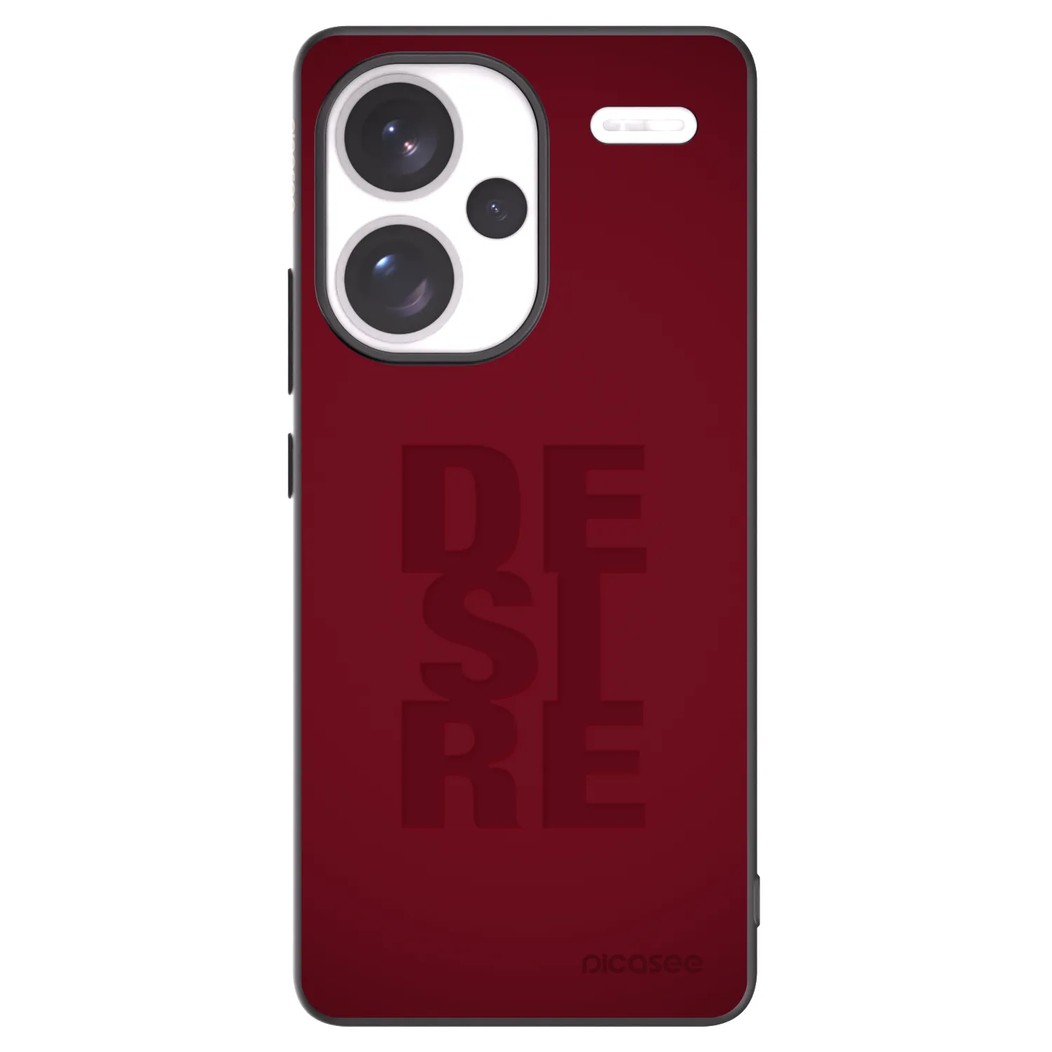Picasee husă neagră din silicon pentru Xiaomi Redmi Note 13 Pro+ 5G - Desire