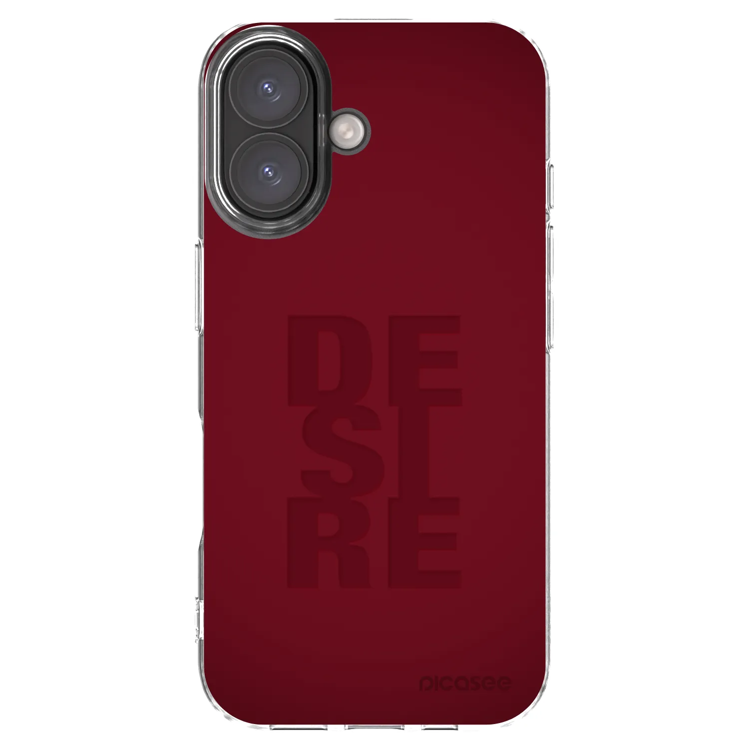 Picasee husă transparentă din silicon pentru Apple iPhone 16 - Desire