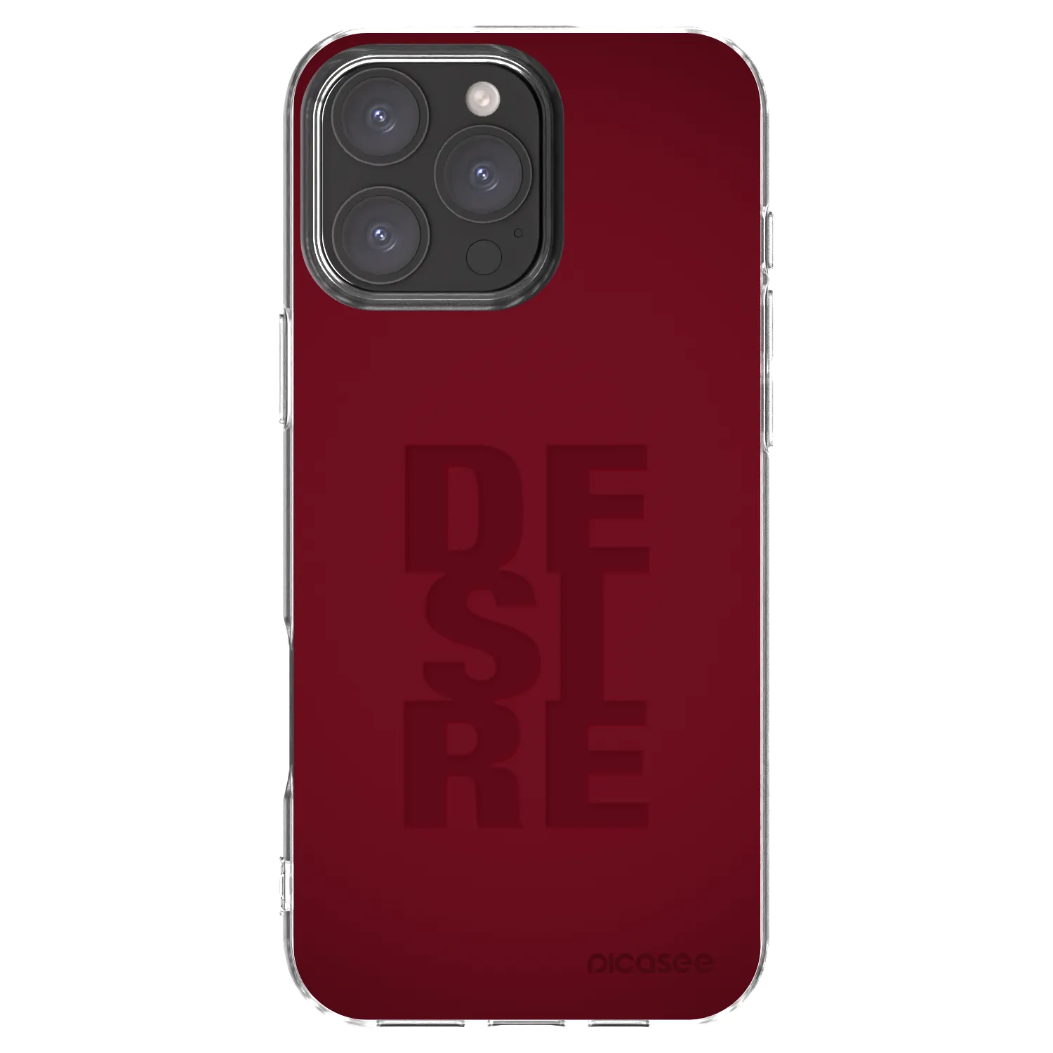 Picasee husă transparentă din silicon pentru Apple iPhone 16 Pro Max - Desire