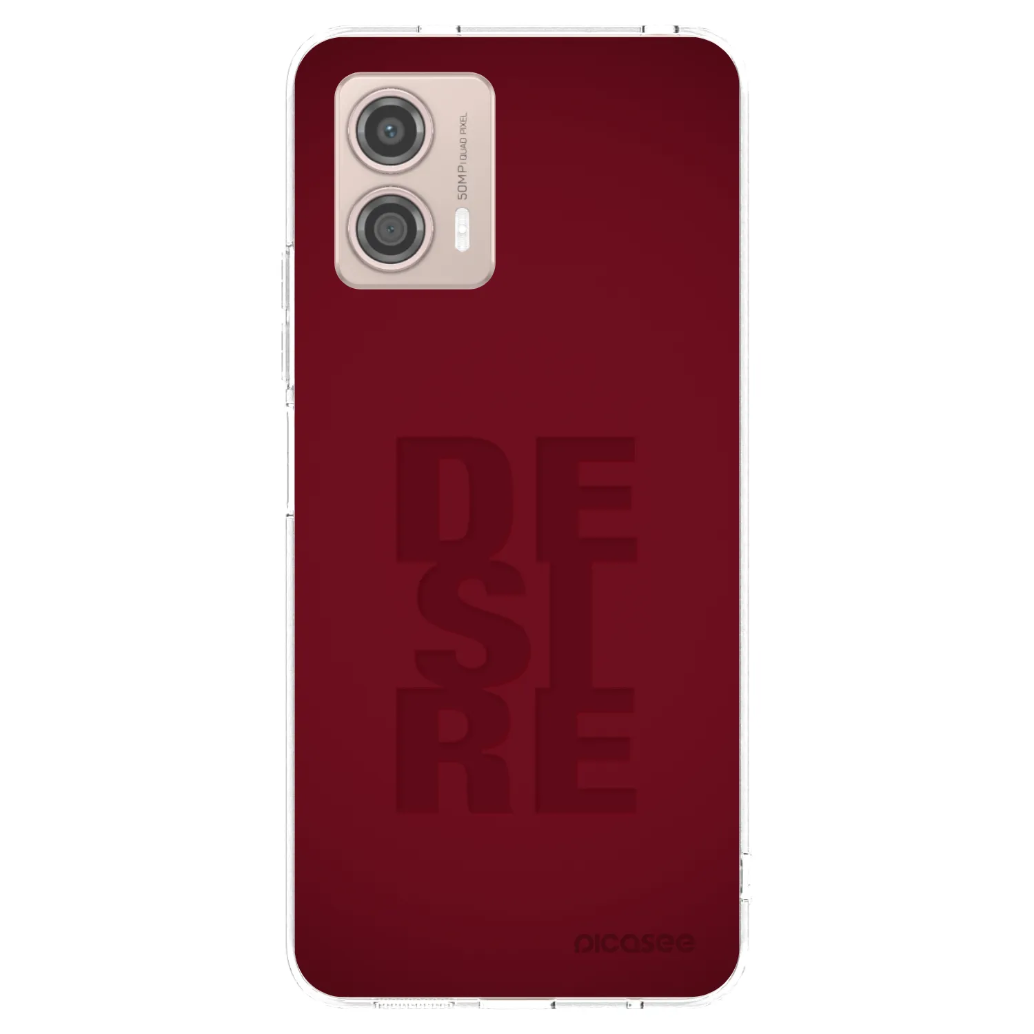 Picasee husă transparentă din silicon pentru Motorola Moto G53 5G - Desire