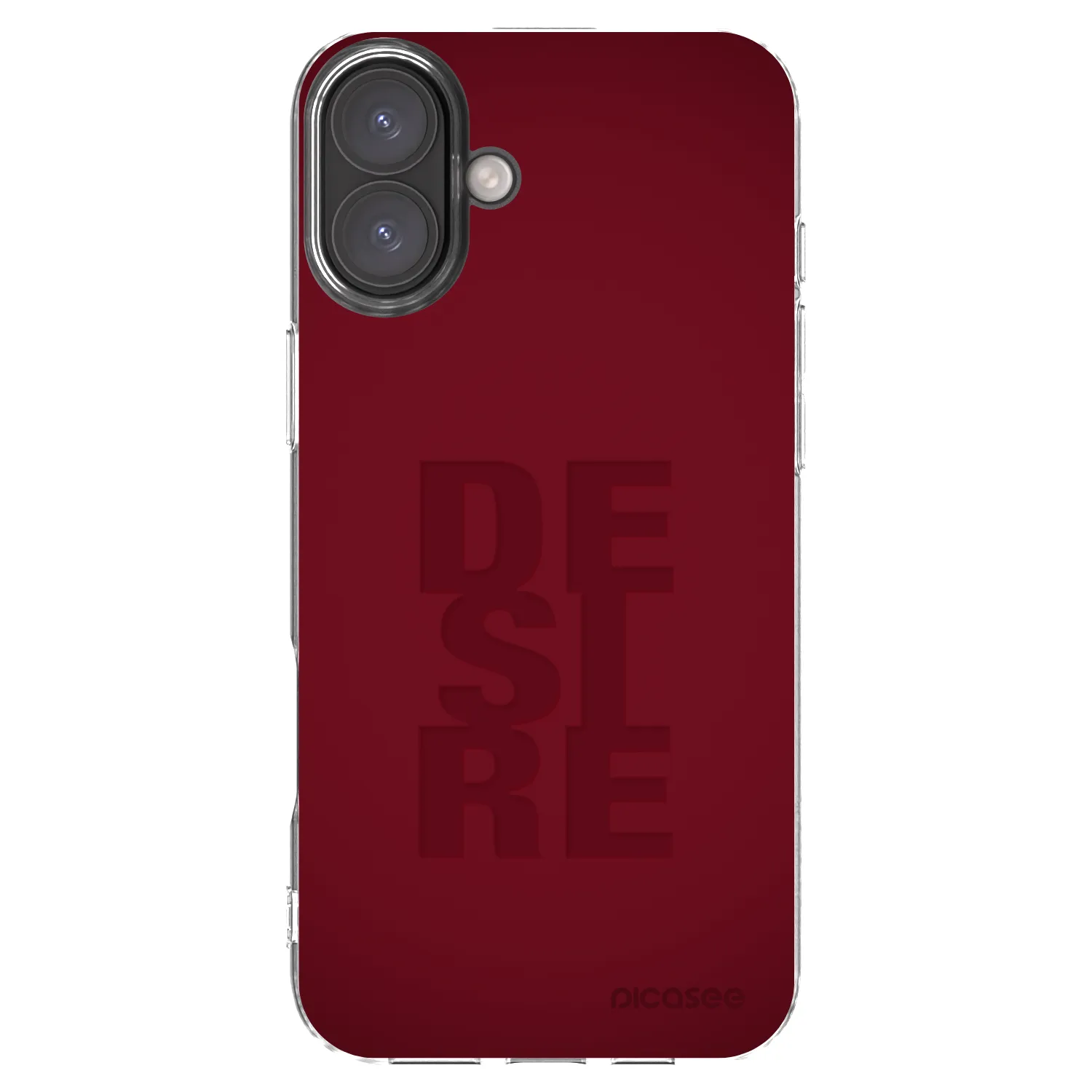 Picasee husă transparentă din silicon pentru Apple iPhone 16 Plus - Desire