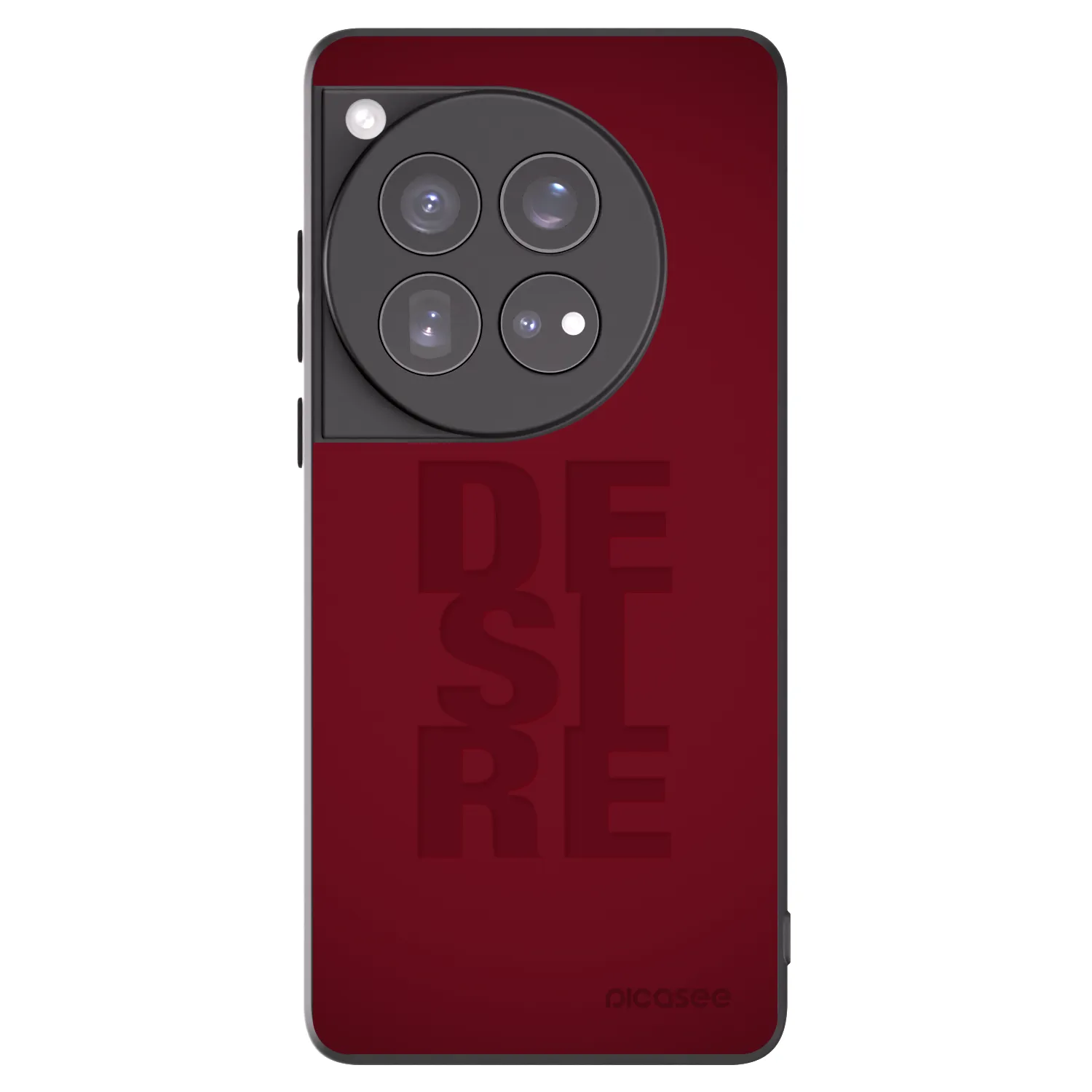 Picasee husă neagră din silicon pentru OnePlus 12 5G - Desire