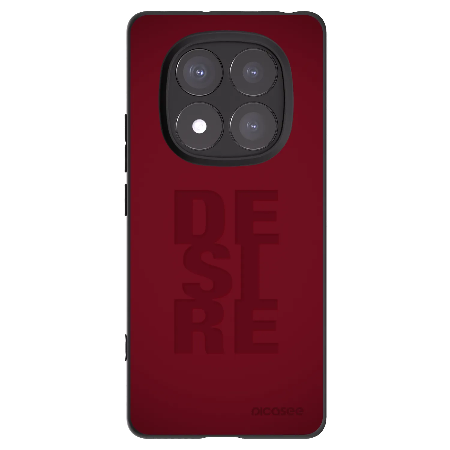 Picasee husă neagră din silicon pentru Xiaomi Redmi Note 14 Pro+ 5G - Desire