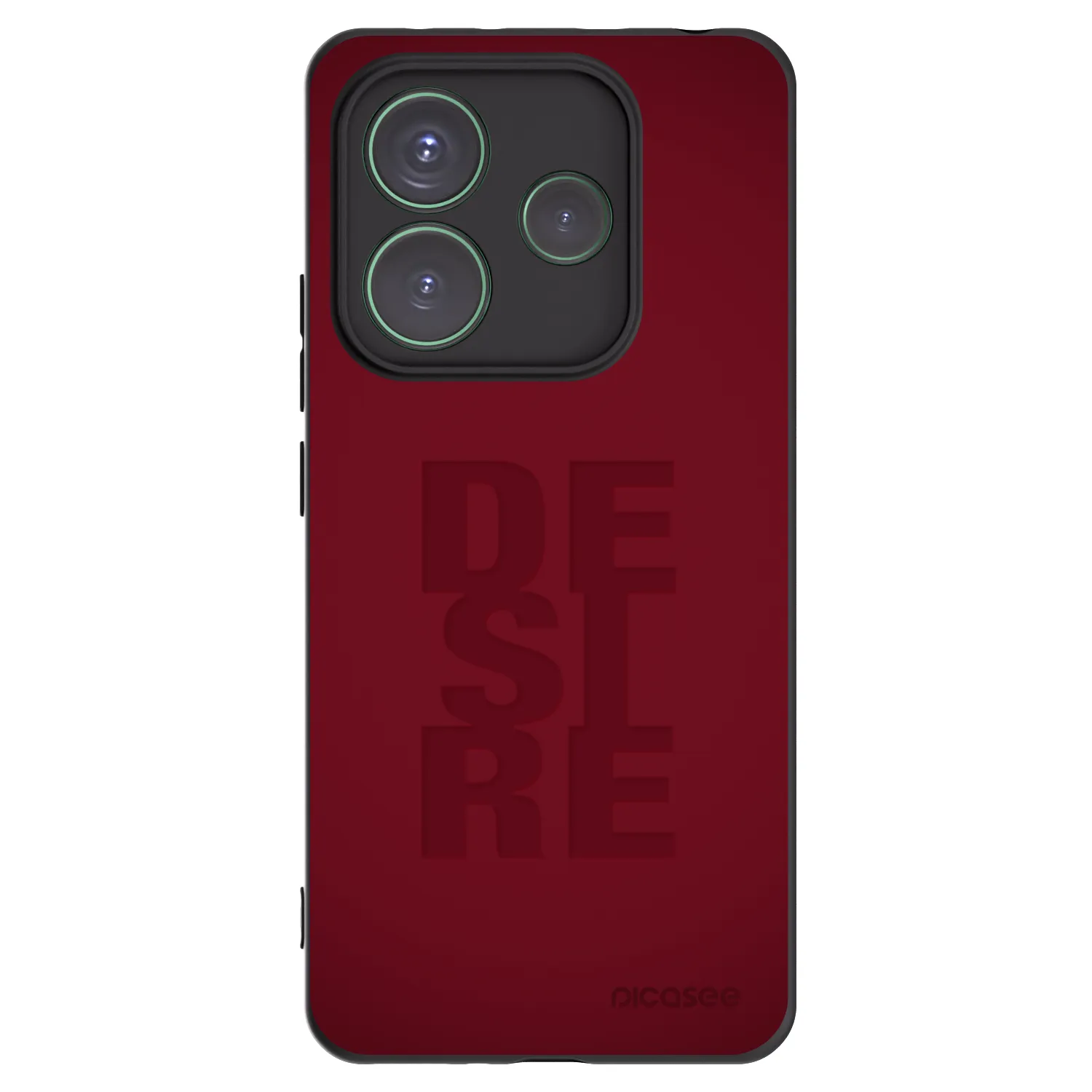 Picasee husă neagră din silicon pentru Xiaomi Redmi Note 14 5G - Desire