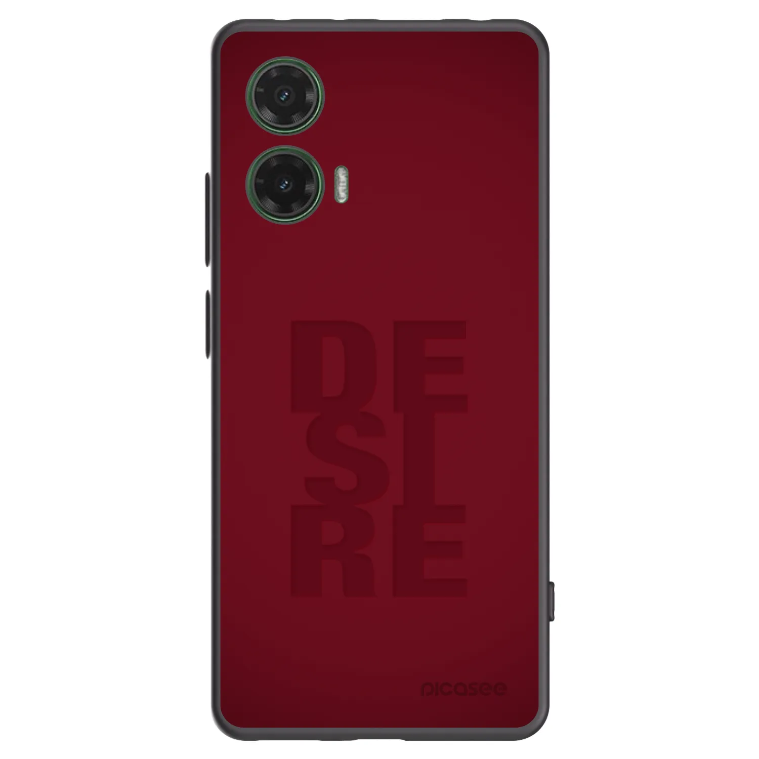 Picasee husă neagră din silicon pentru Motorola Moto G35 5G - Desire