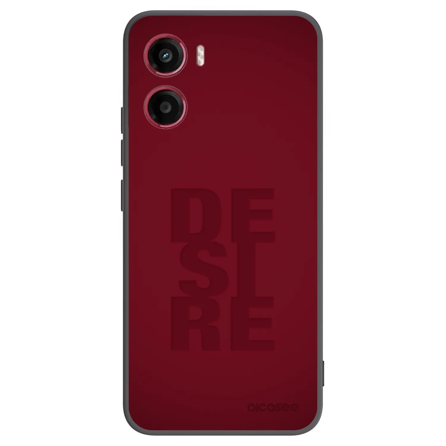 Picasee husă neagră din silicon pentru Motorola Moto G05 - Desire