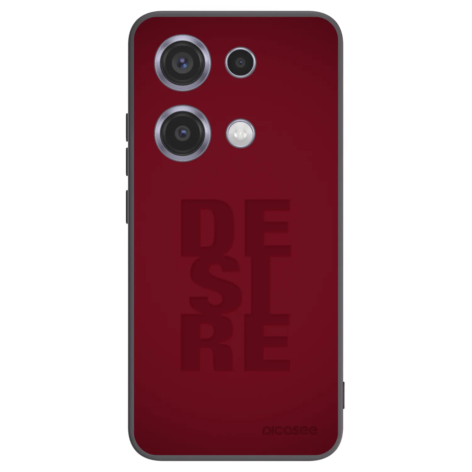 Picasee husă neagră din silicon pentru Xiaomi Redmi Note 14S - Desire