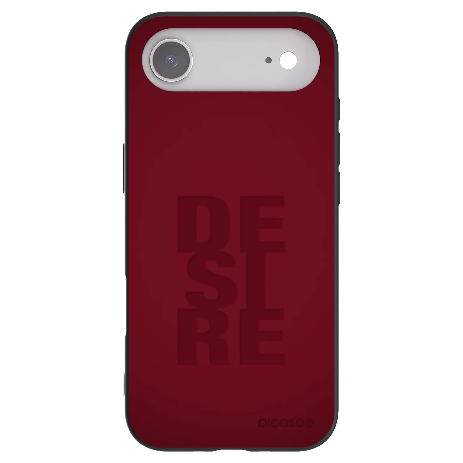 Picasee husă neagră din silicon pentru Apple iPhone Air - Desire