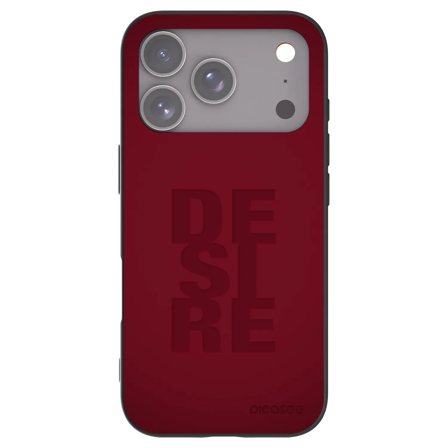 Picasee husă neagră din silicon pentru Apple iPhone 17 Pro - Desire