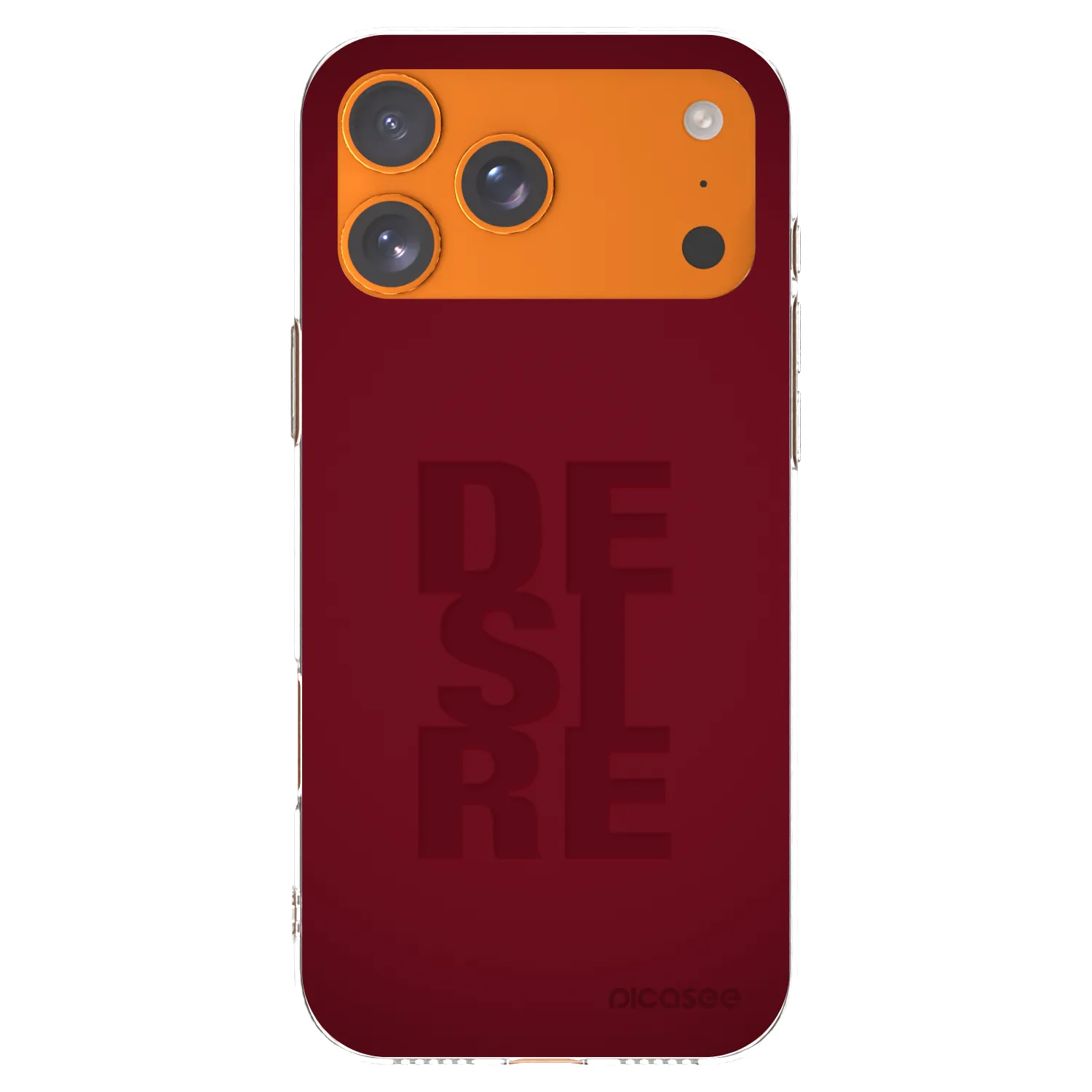 Picasee husă transparentă din silicon pentru Apple iPhone 17 Pro Max - Desire