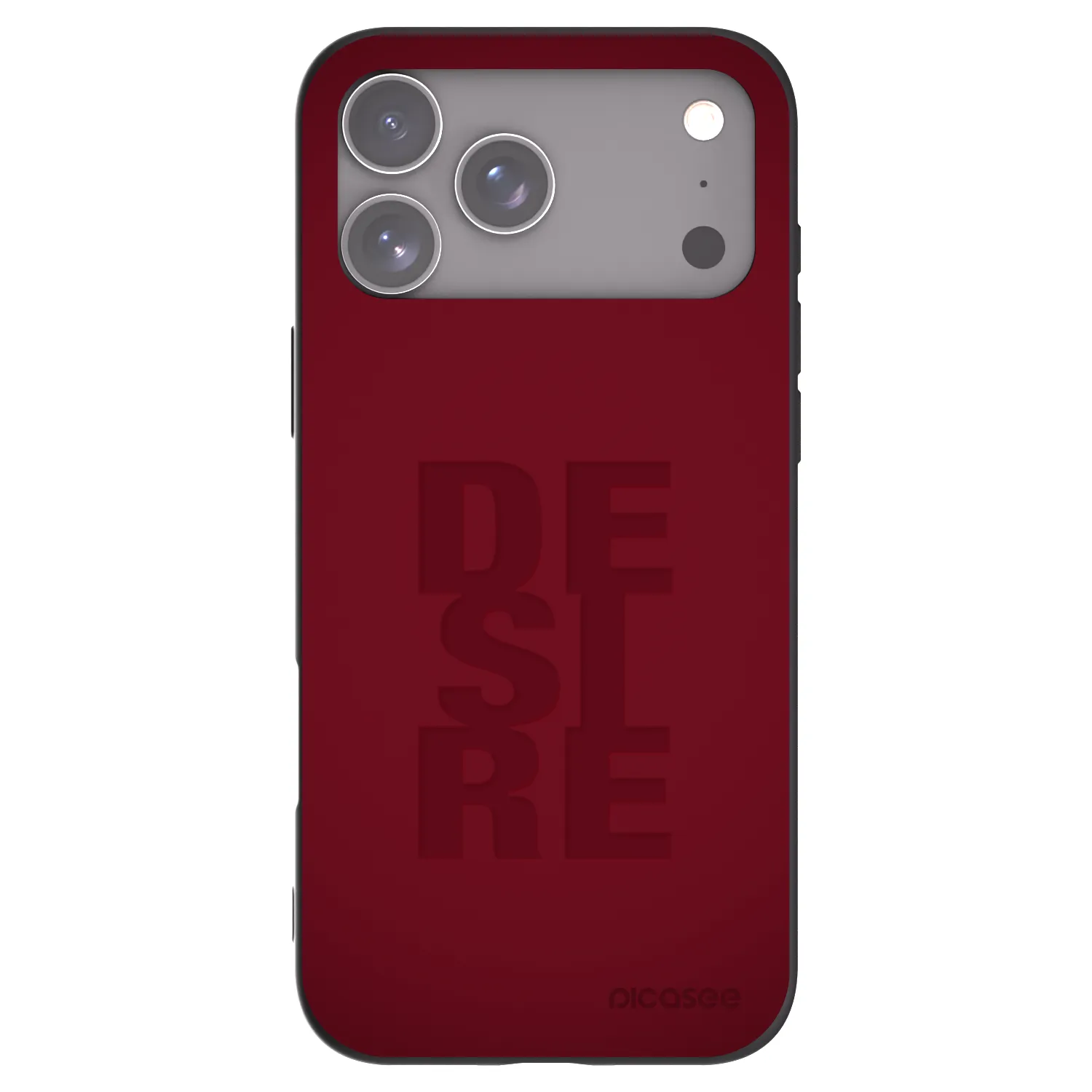 Picasee husă neagră din silicon pentru Apple iPhone 17 Pro Max - Desire