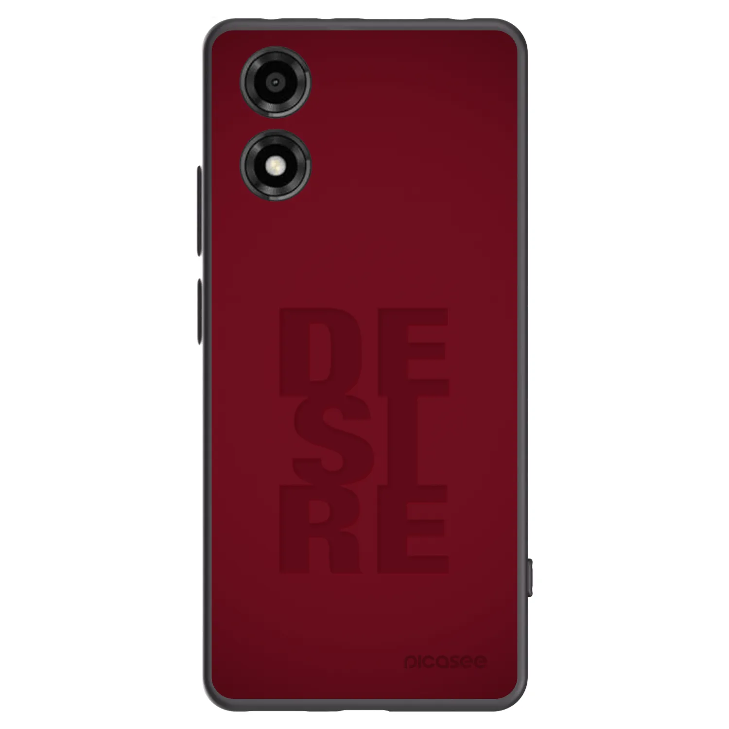 Picasee husă neagră din silicon pentru Motorola Moto E14 - Desire