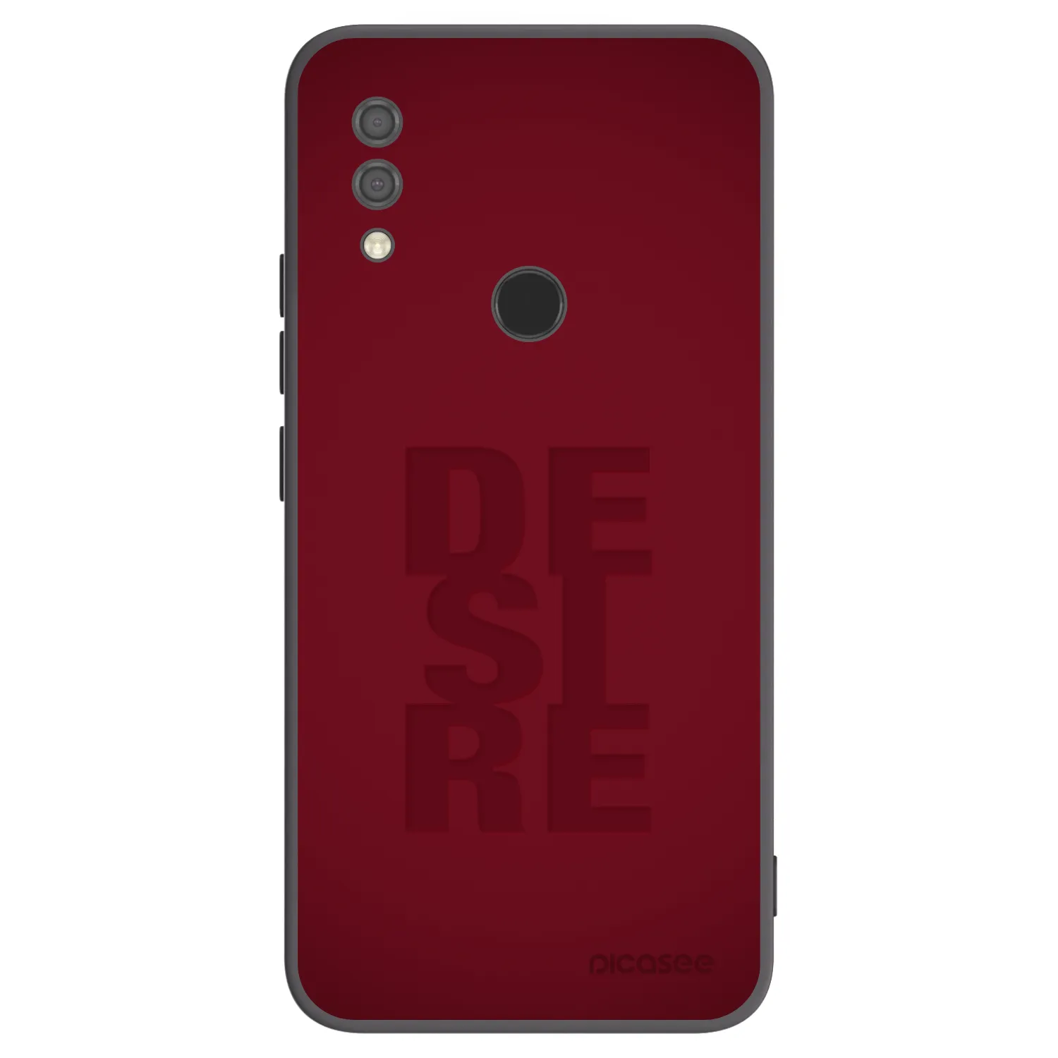 Picasee husă neagră din silicon pentru Xiaomi Redmi 7 - Desire