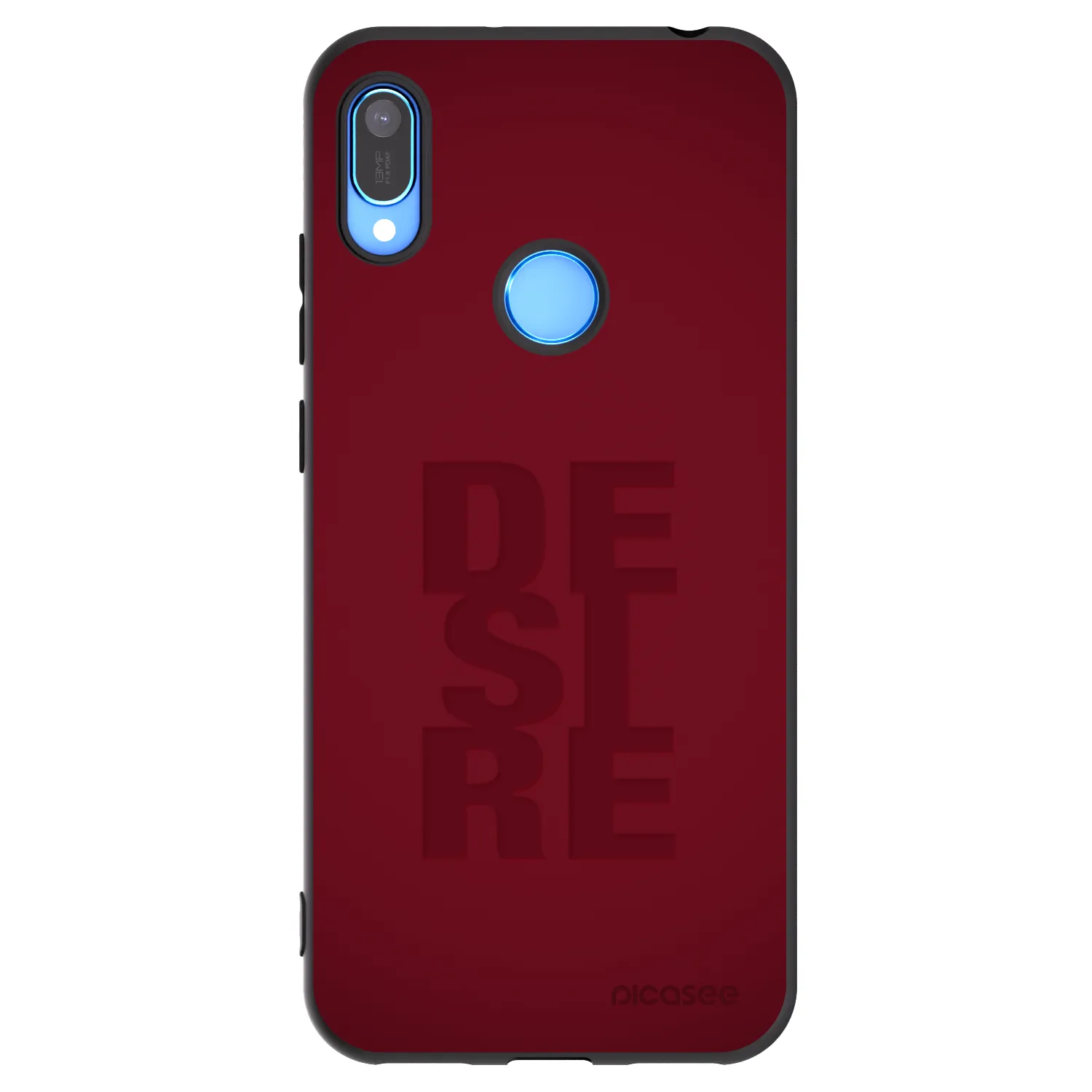 Picasee husă neagră din silicon pentru Huawei Y6 2019 - Desire