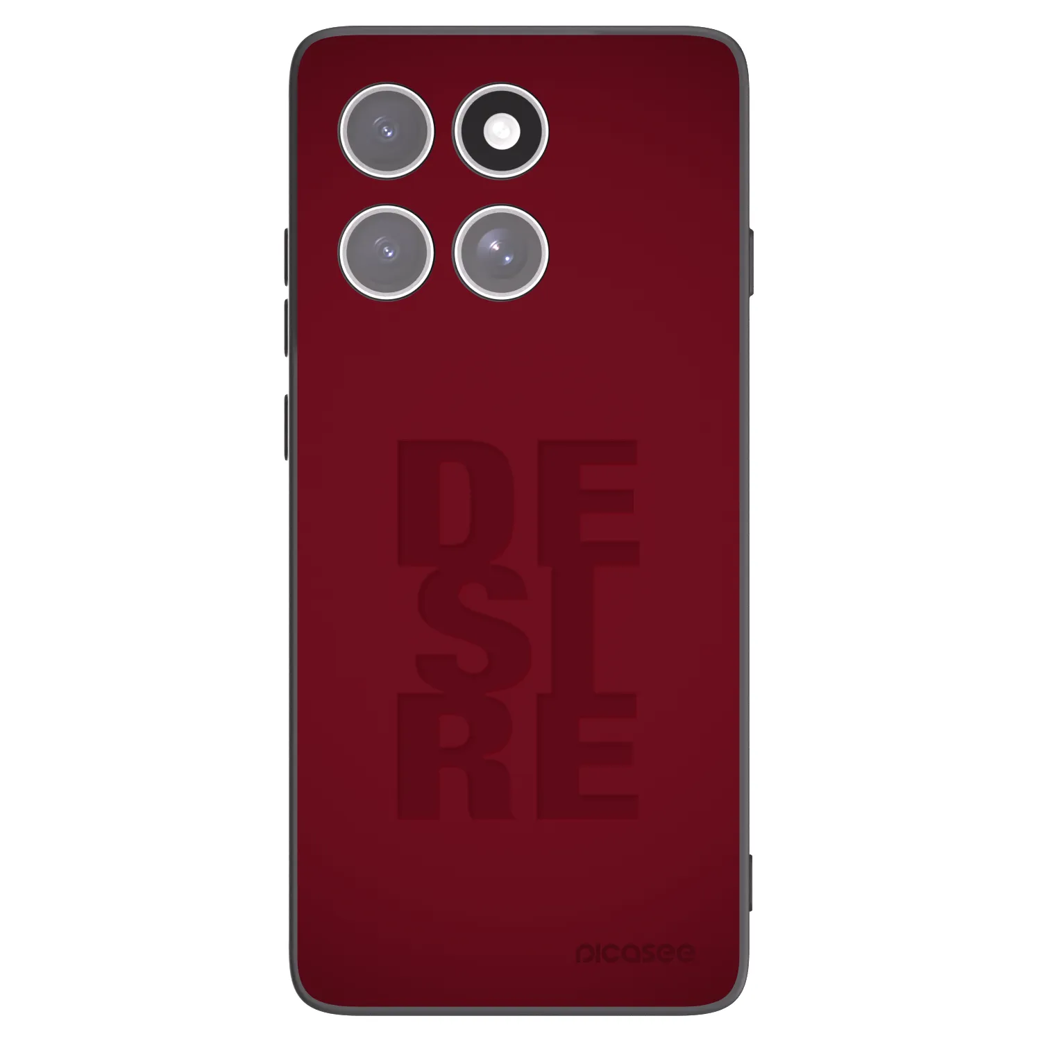 Picasee husă neagră din silicon pentru Motorola Edge 60 Pro - Desire