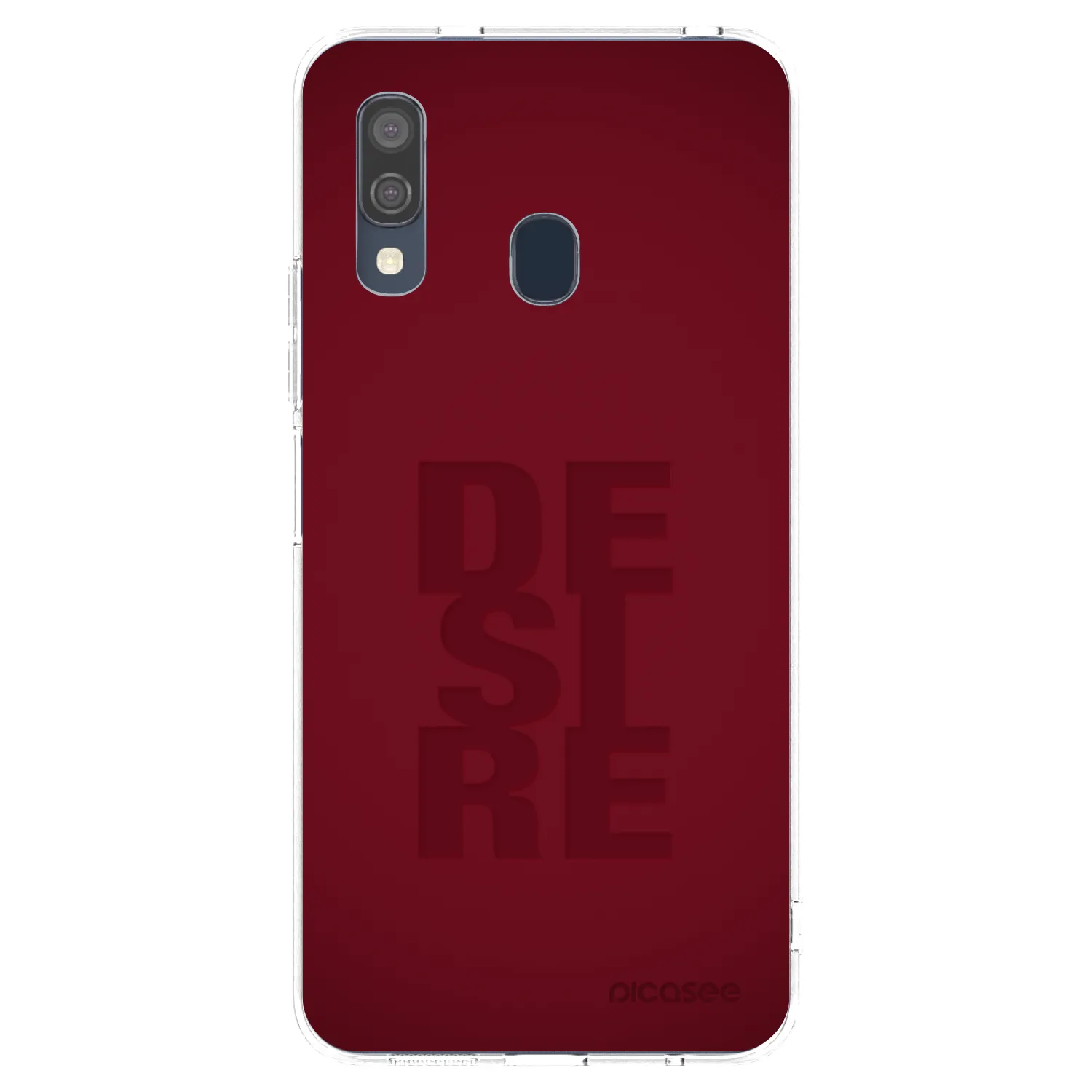 Picasee husă transparentă din silicon pentru Samsung Galaxy A40 A405F - Desire