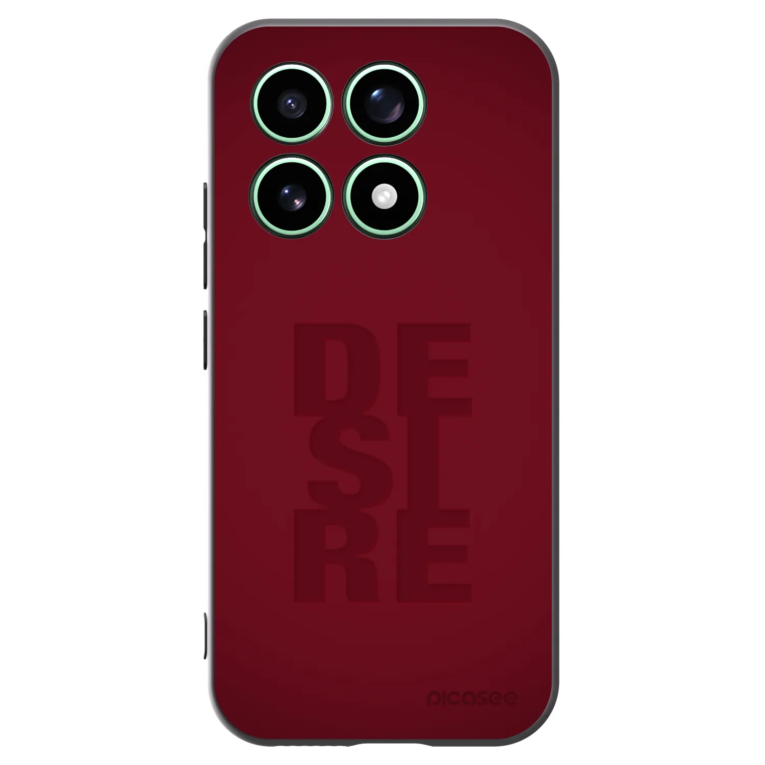 Picasee husă neagră din silicon pentru Xiaomi 17 - Desire