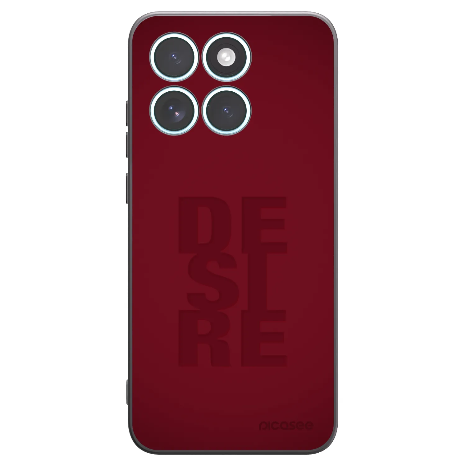 Picasee husă neagră din silicon pentru Motorola Edge 70 Fusion - Desire