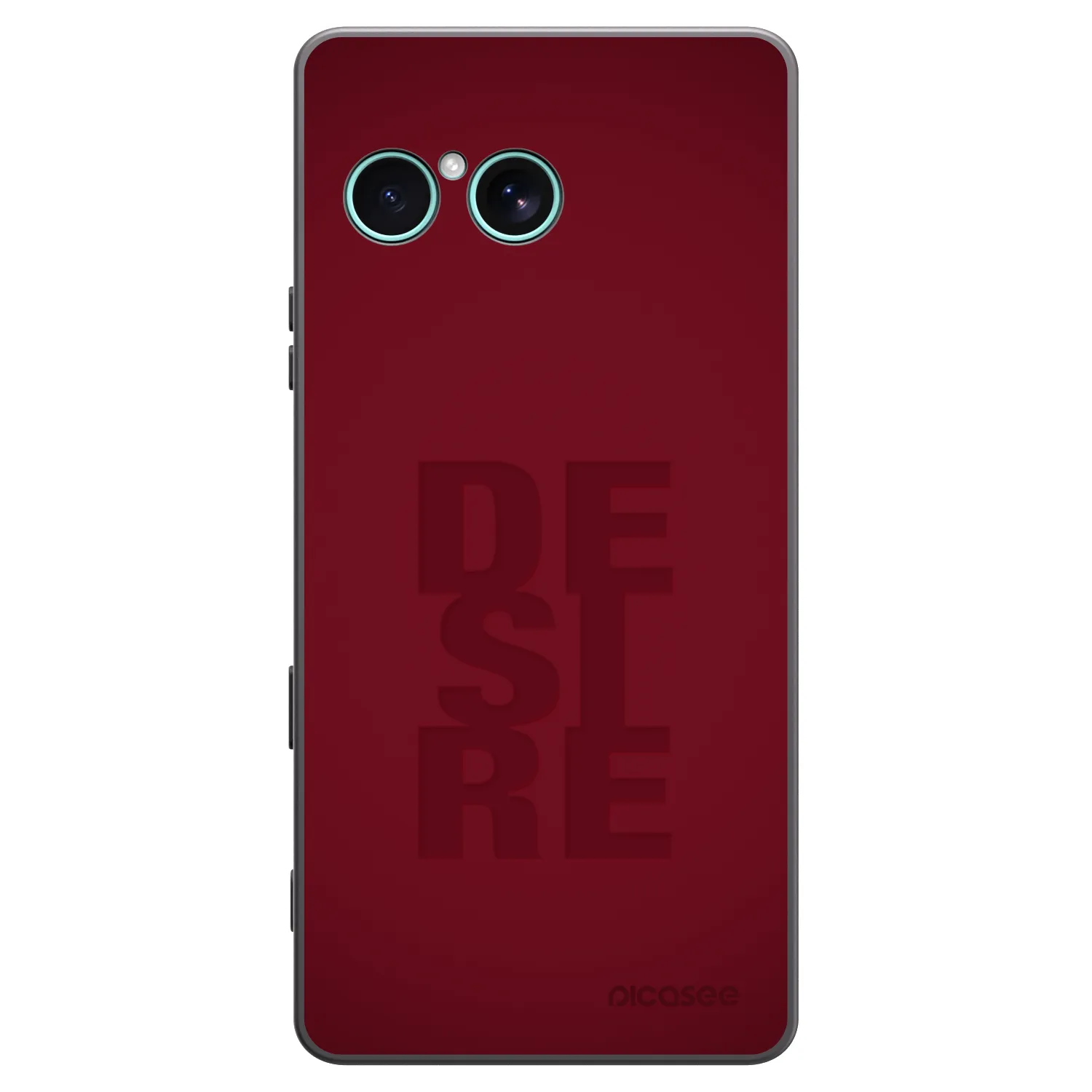 Picasee husă neagră din silicon pentru Sony Xperia 10 VII - Desire