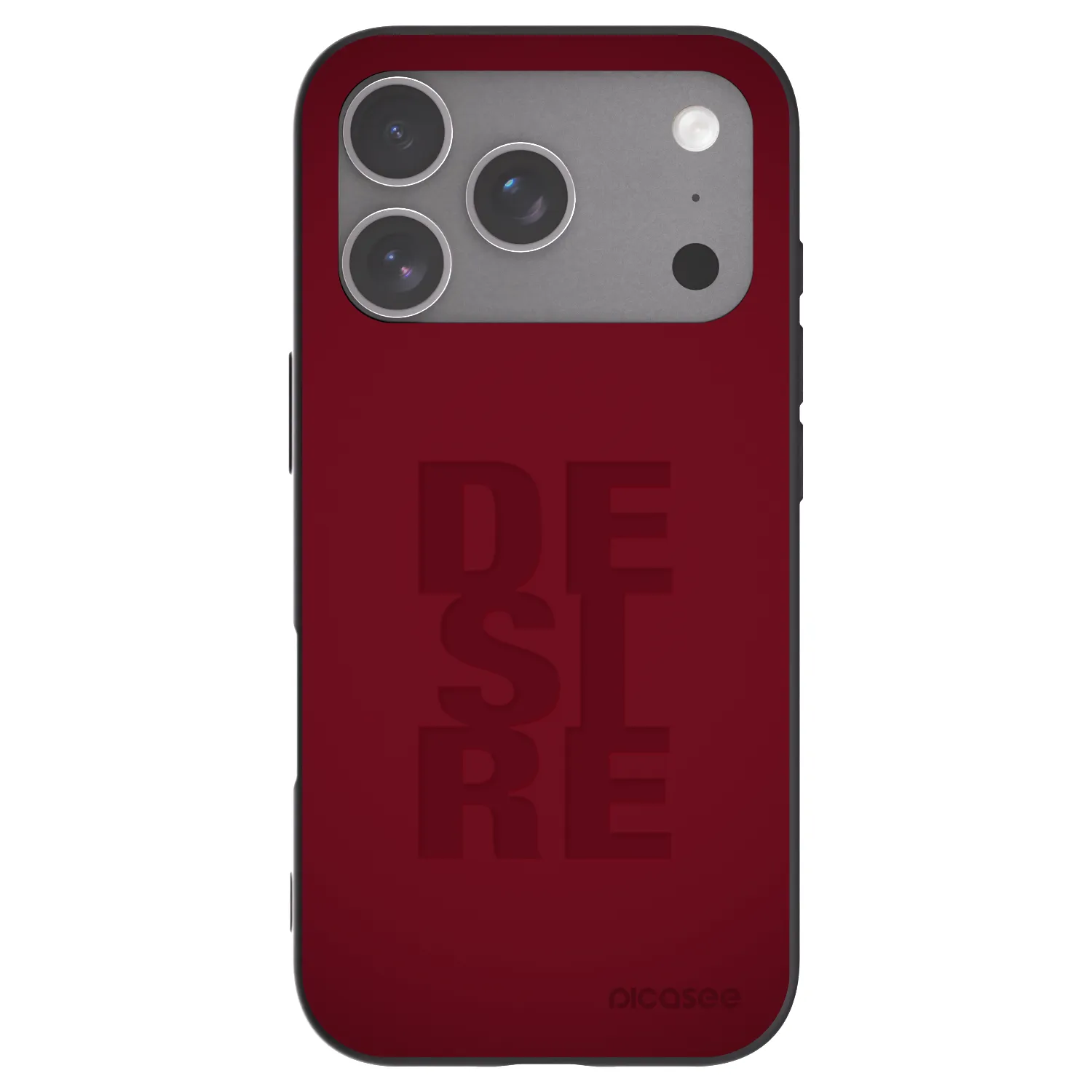 Picasee husă neagră din silicon pentru Apple iPhone 18 Pro - Desire