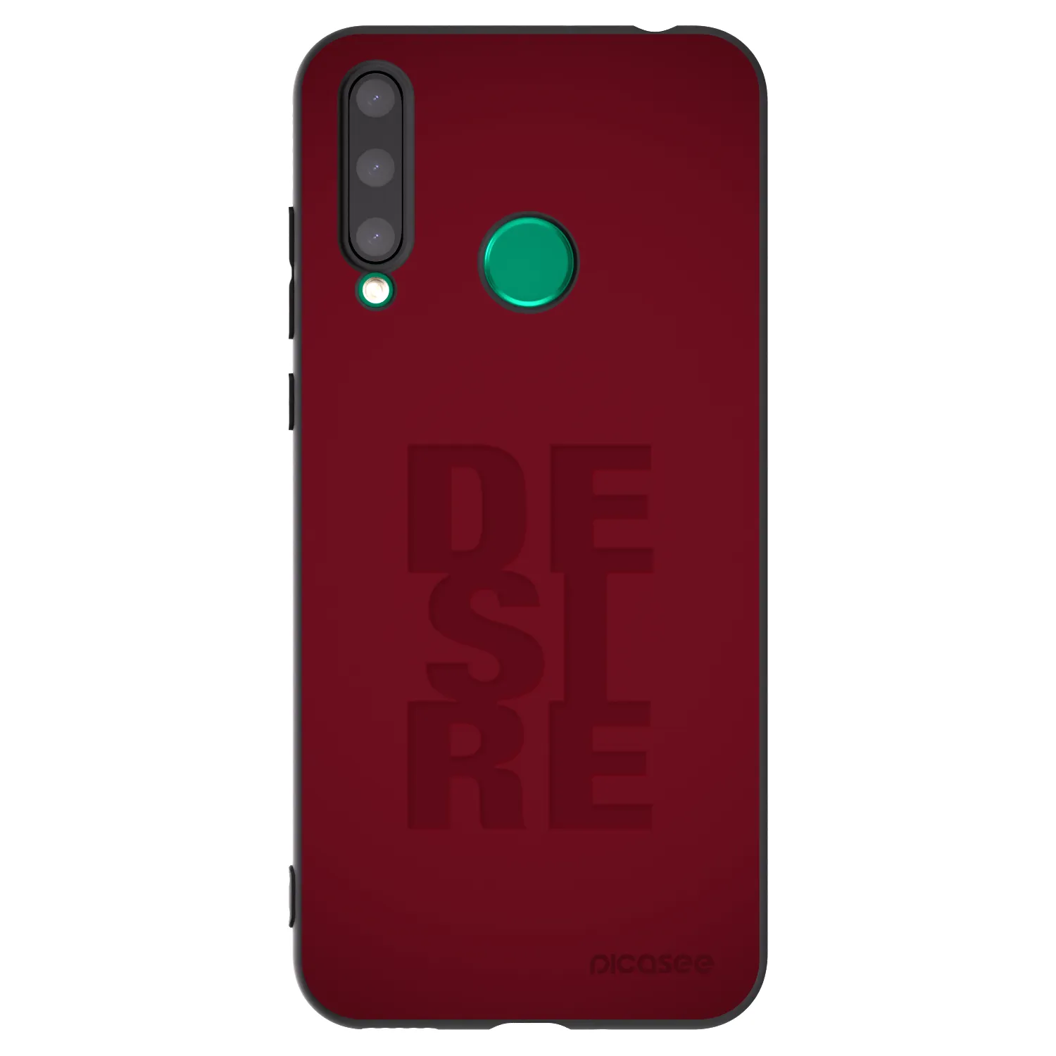 Picasee husă neagră din silicon pentru Honor 20 Lite - Desire