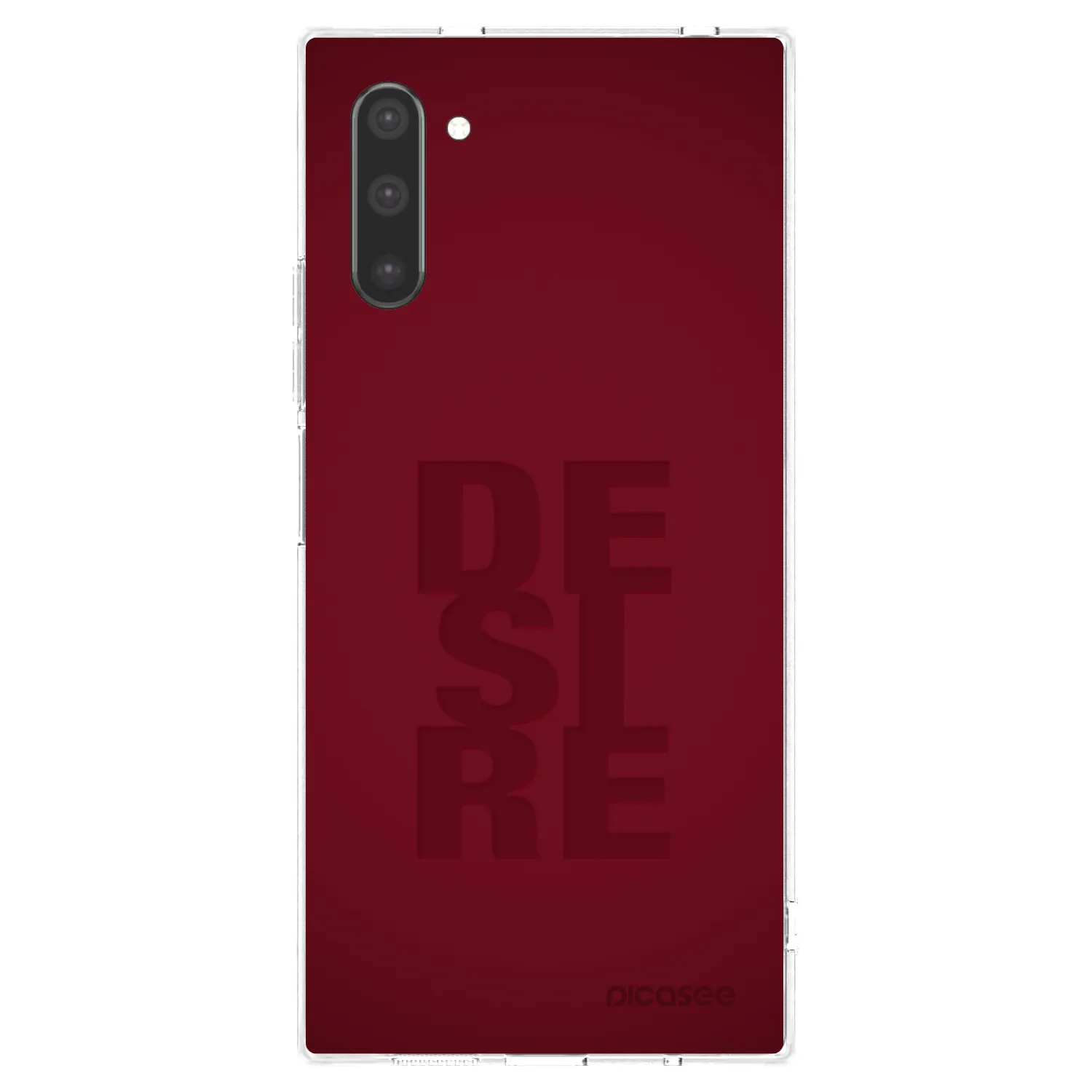 Picasee husă transparentă din silicon pentru Samsung Galaxy Note 10 N970F - Desire